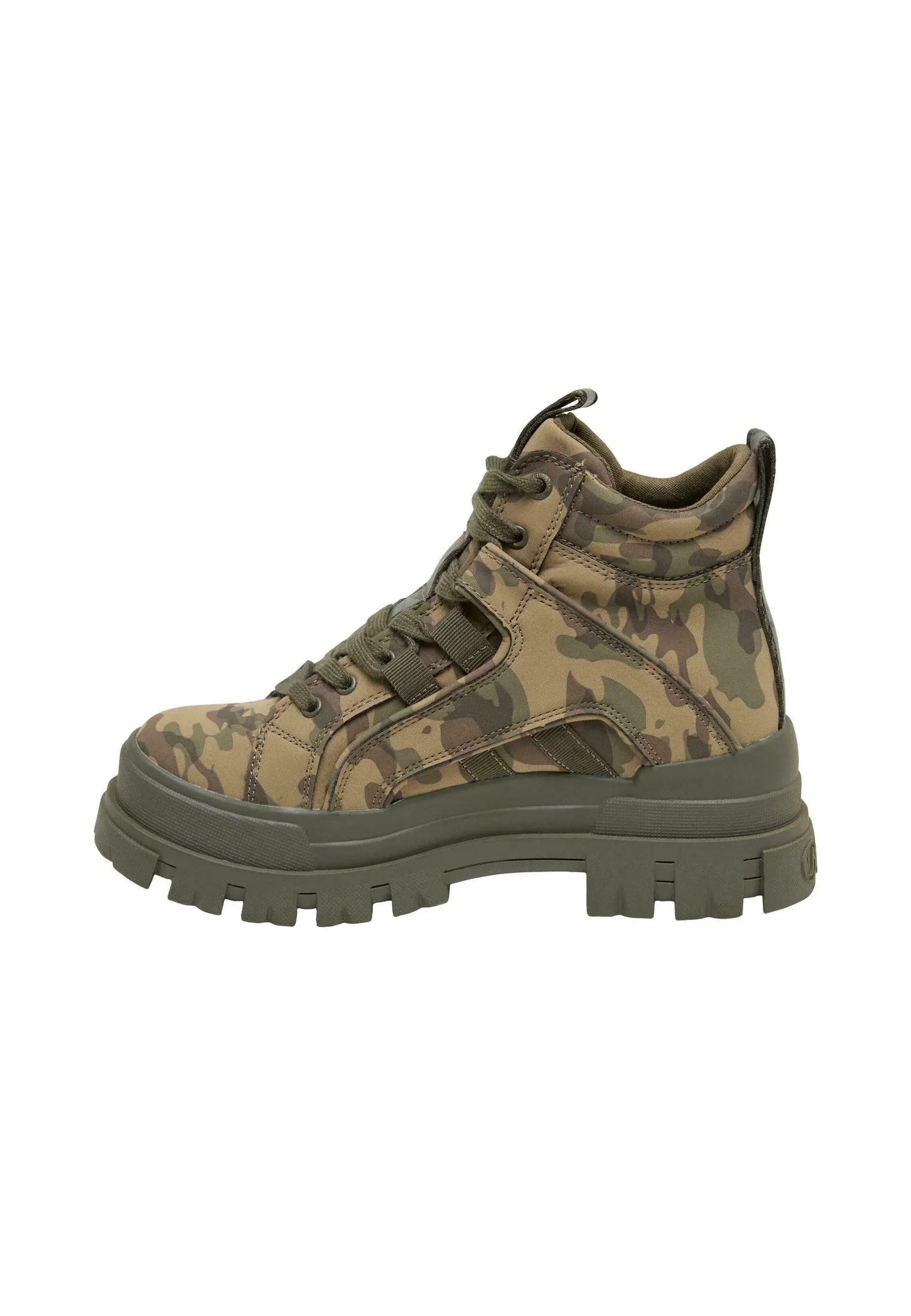 Bottes Buffalo à lacets Khaki