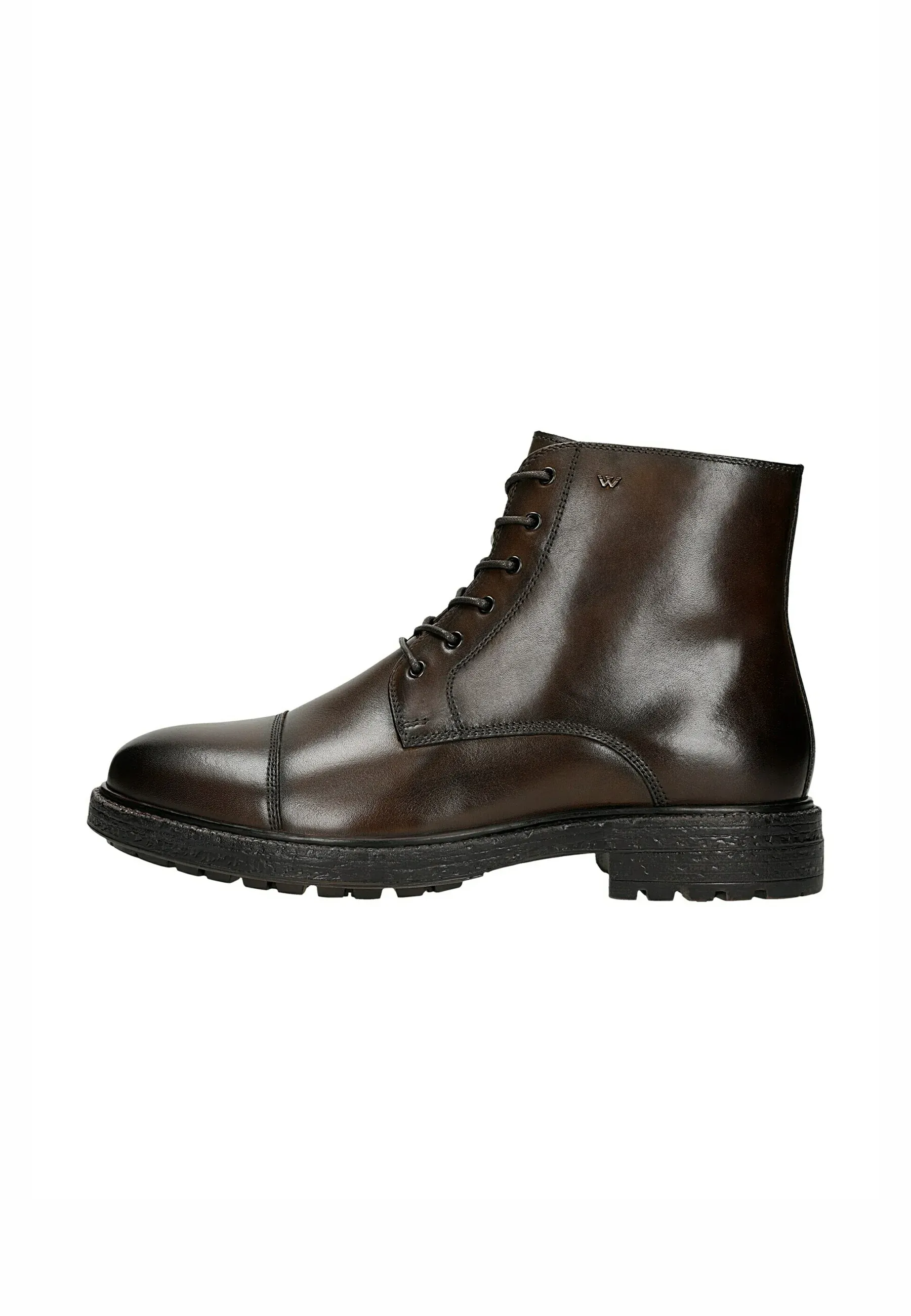 Wojas Bottes à lacets marron