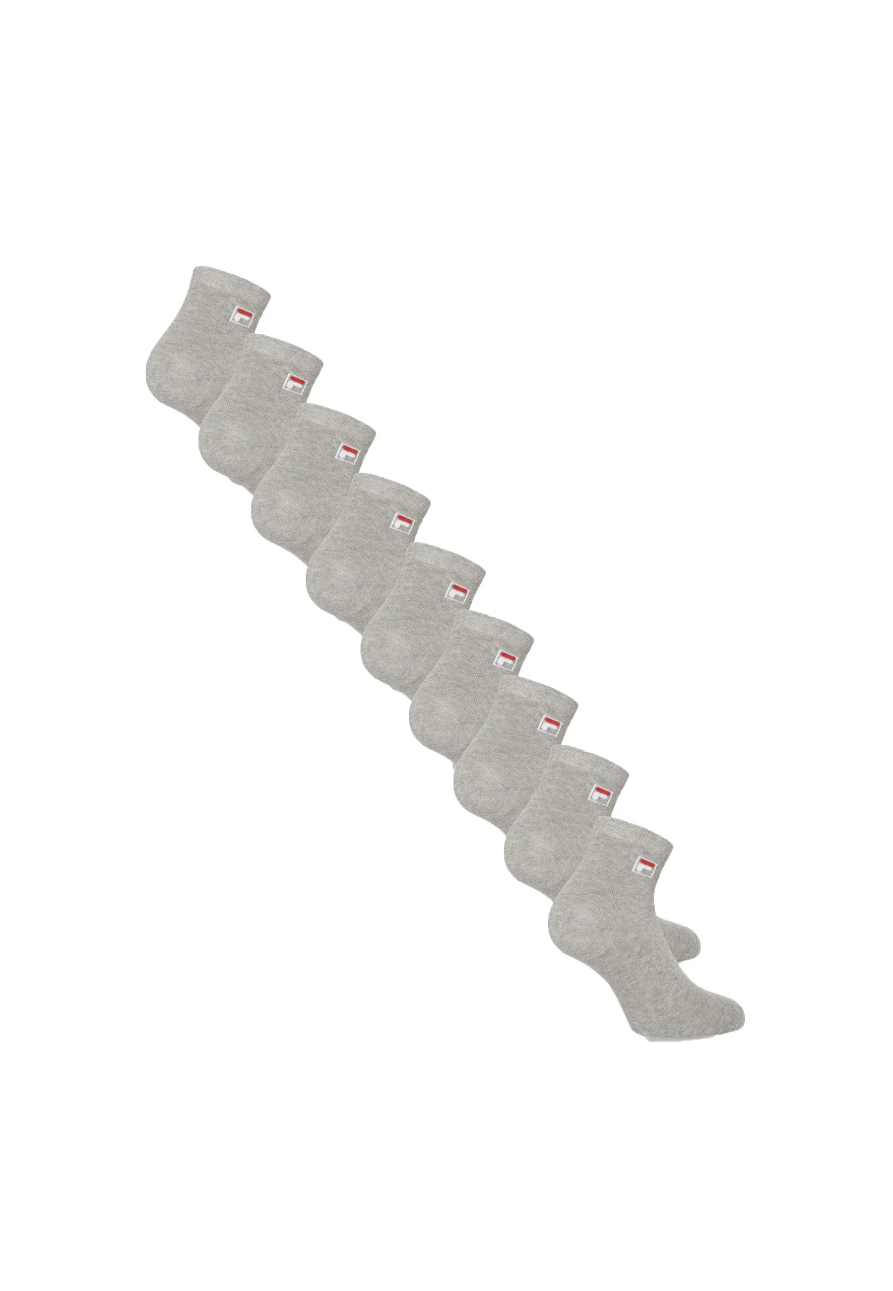 Fila 9 Paires Chaussettes Gris