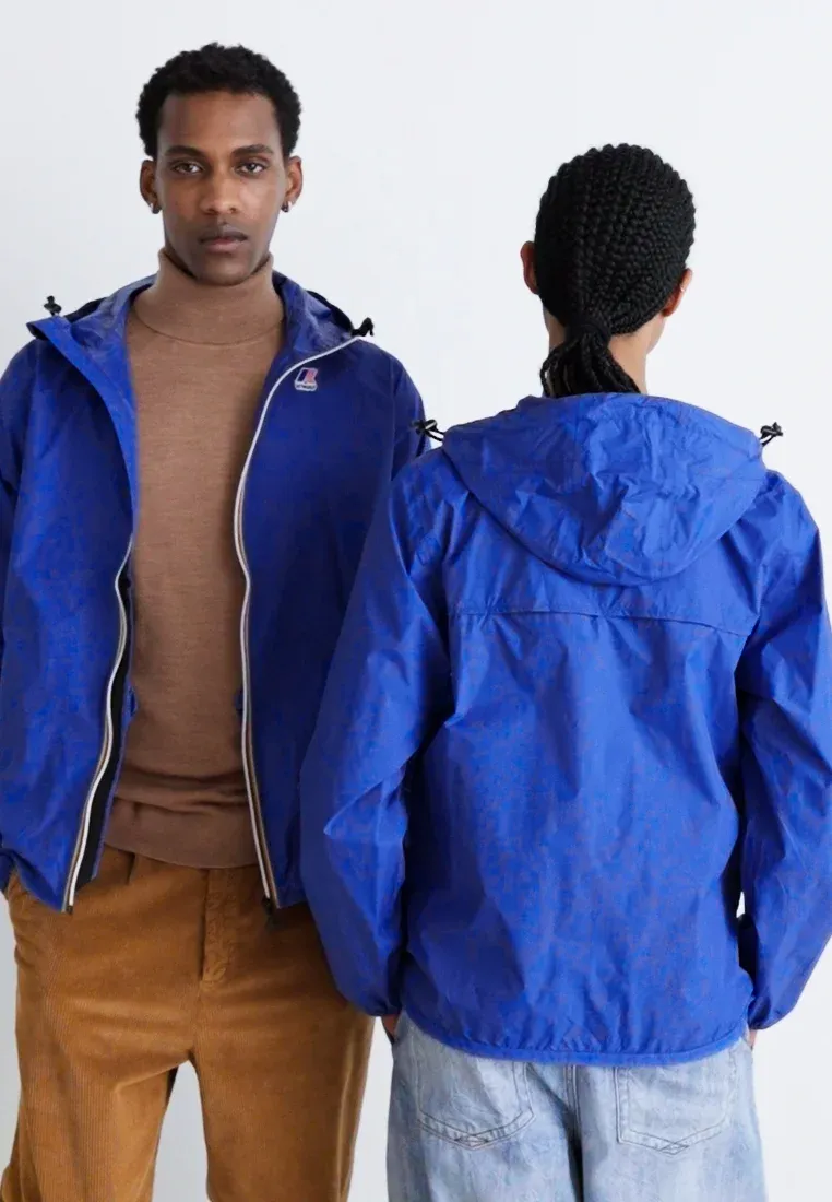 K Way Le Vrai Claude Veste Légère Unisexe Bleu Royal Marine