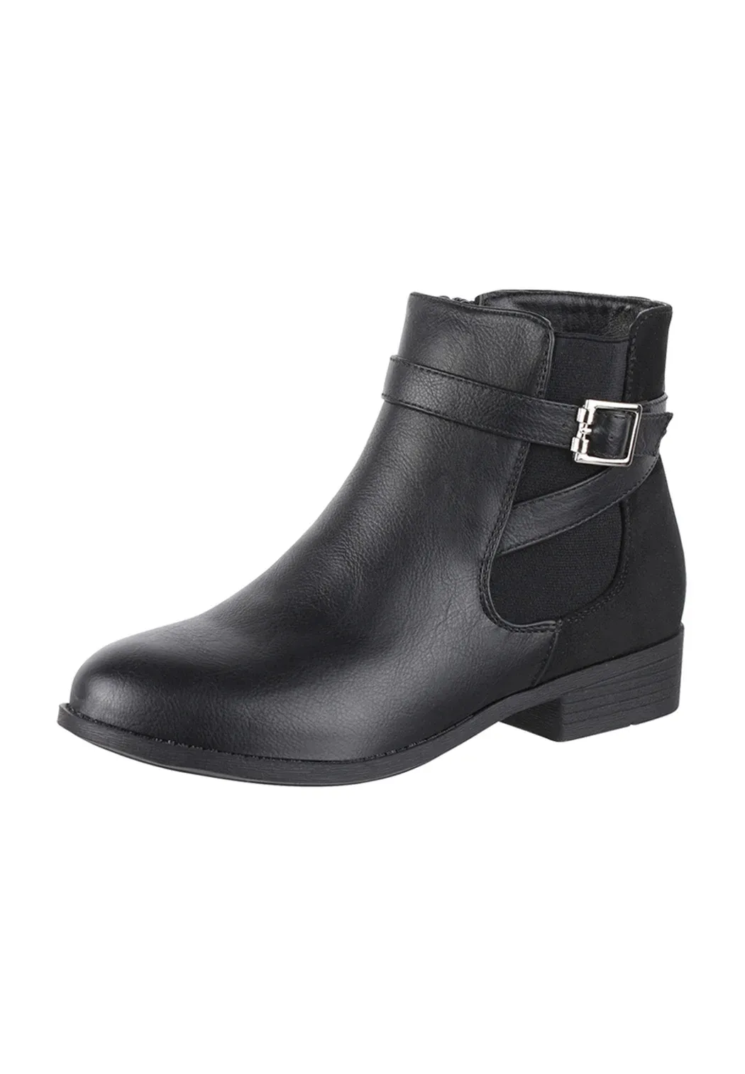 Elara Bottes à talons noirs