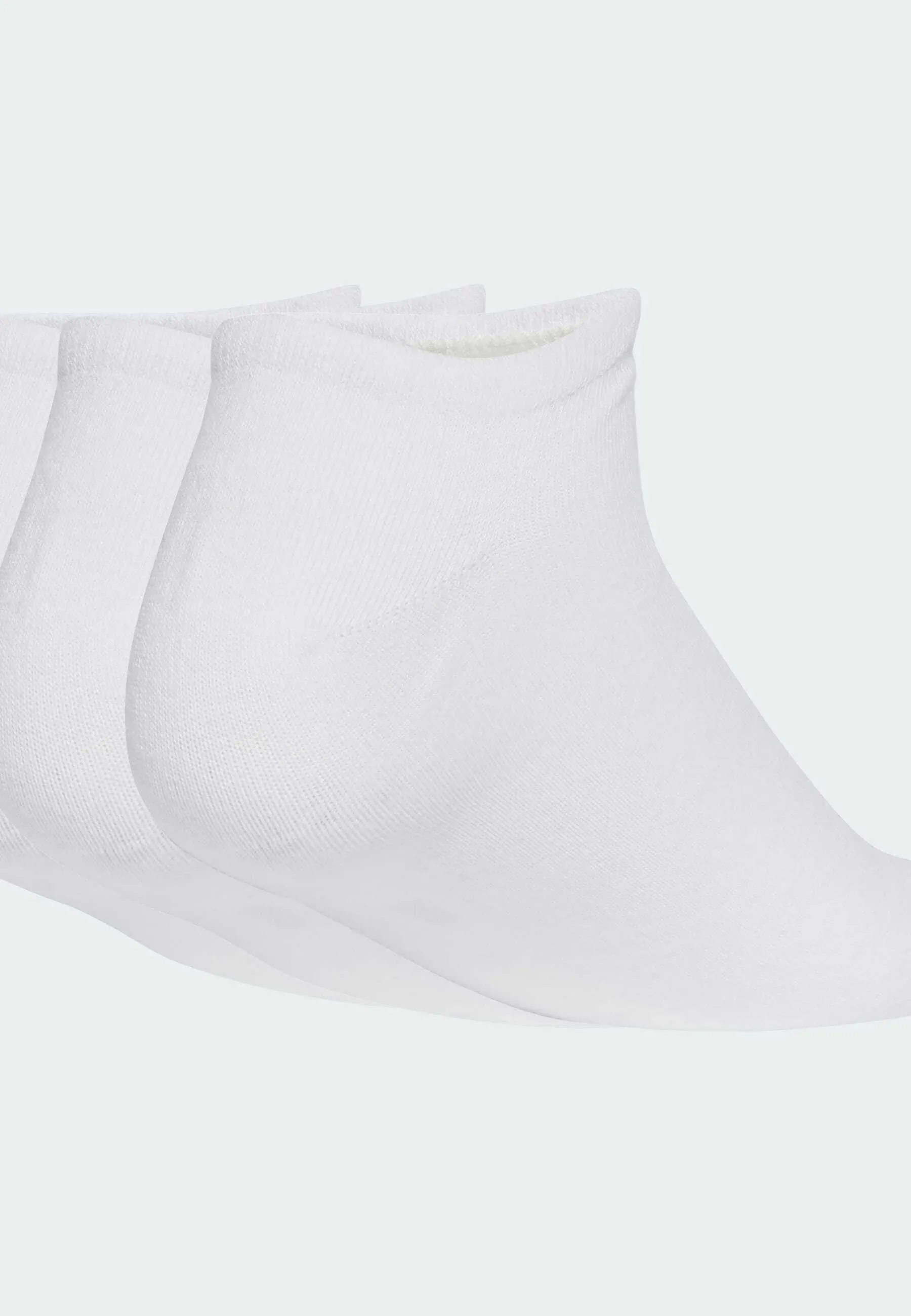Chaussettes Adidass Originals Liner 3Pièces Unisexe Calze Blanc