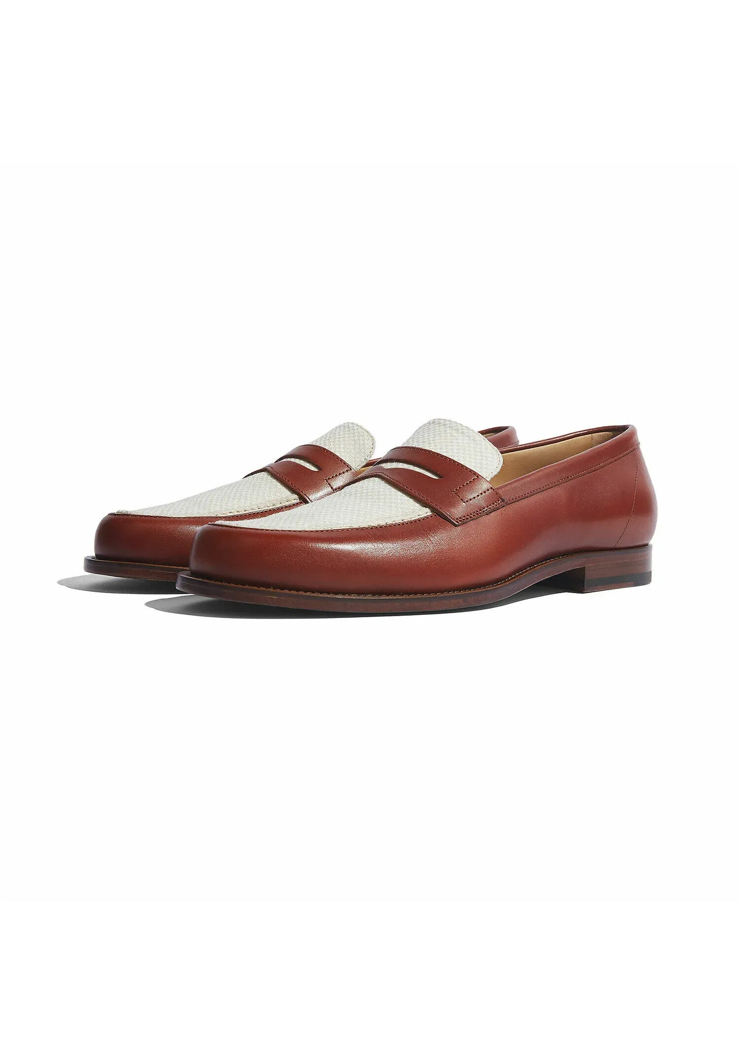 Mocassins Élégants Cognac Calf Scarosso