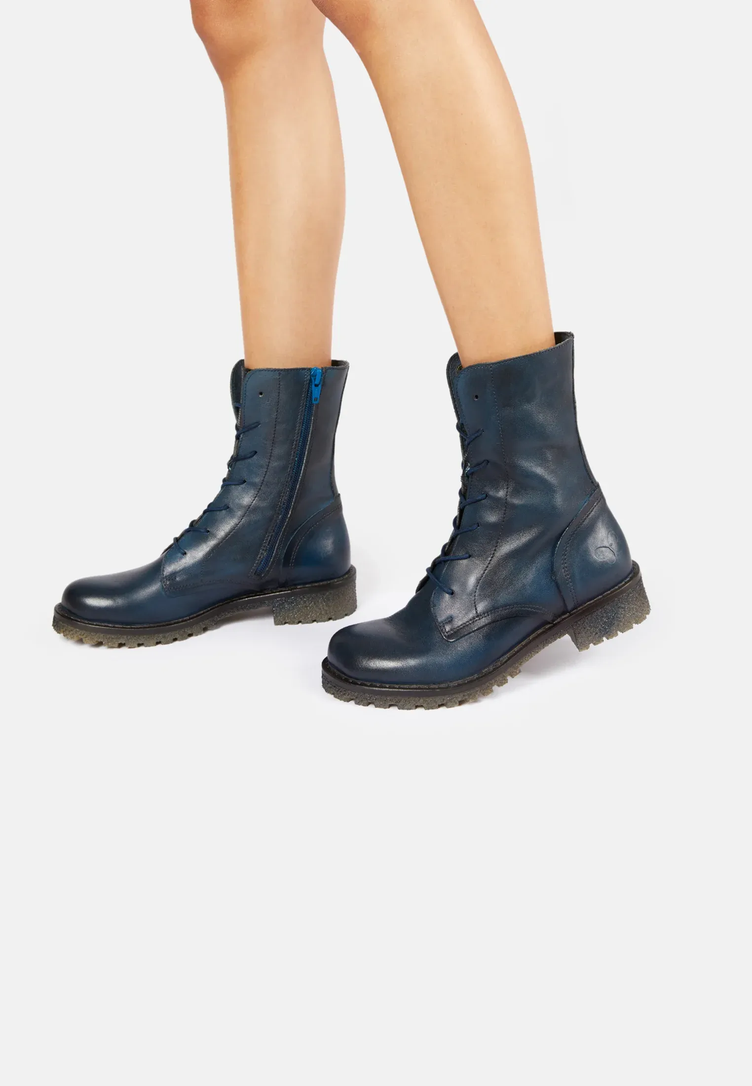 Bottines Felmini à lacets Petroleo