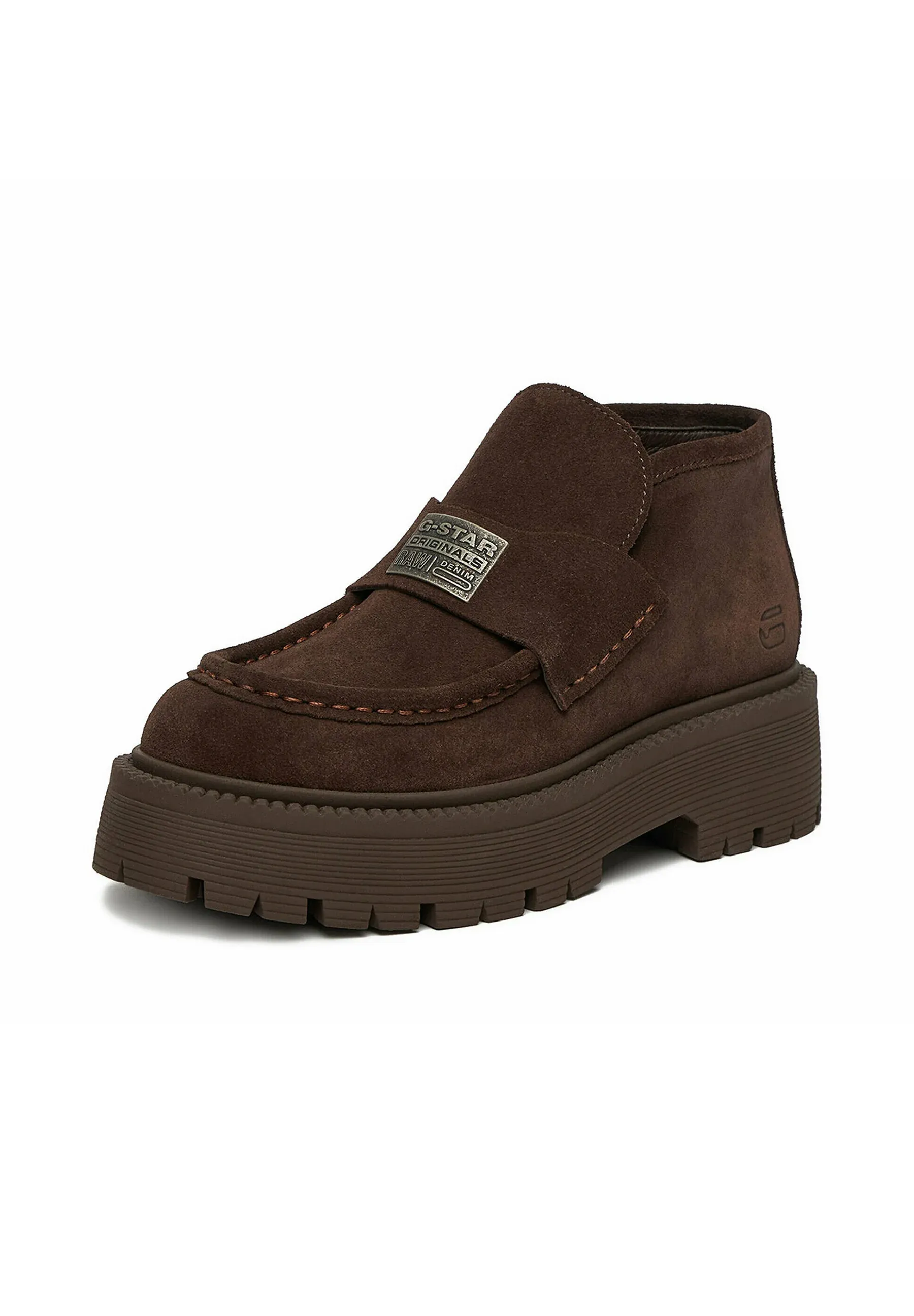 G Star G Star Raw Bottes Cheville Femmes Marron 5907964585121 Stivaletti À Plateau Marron