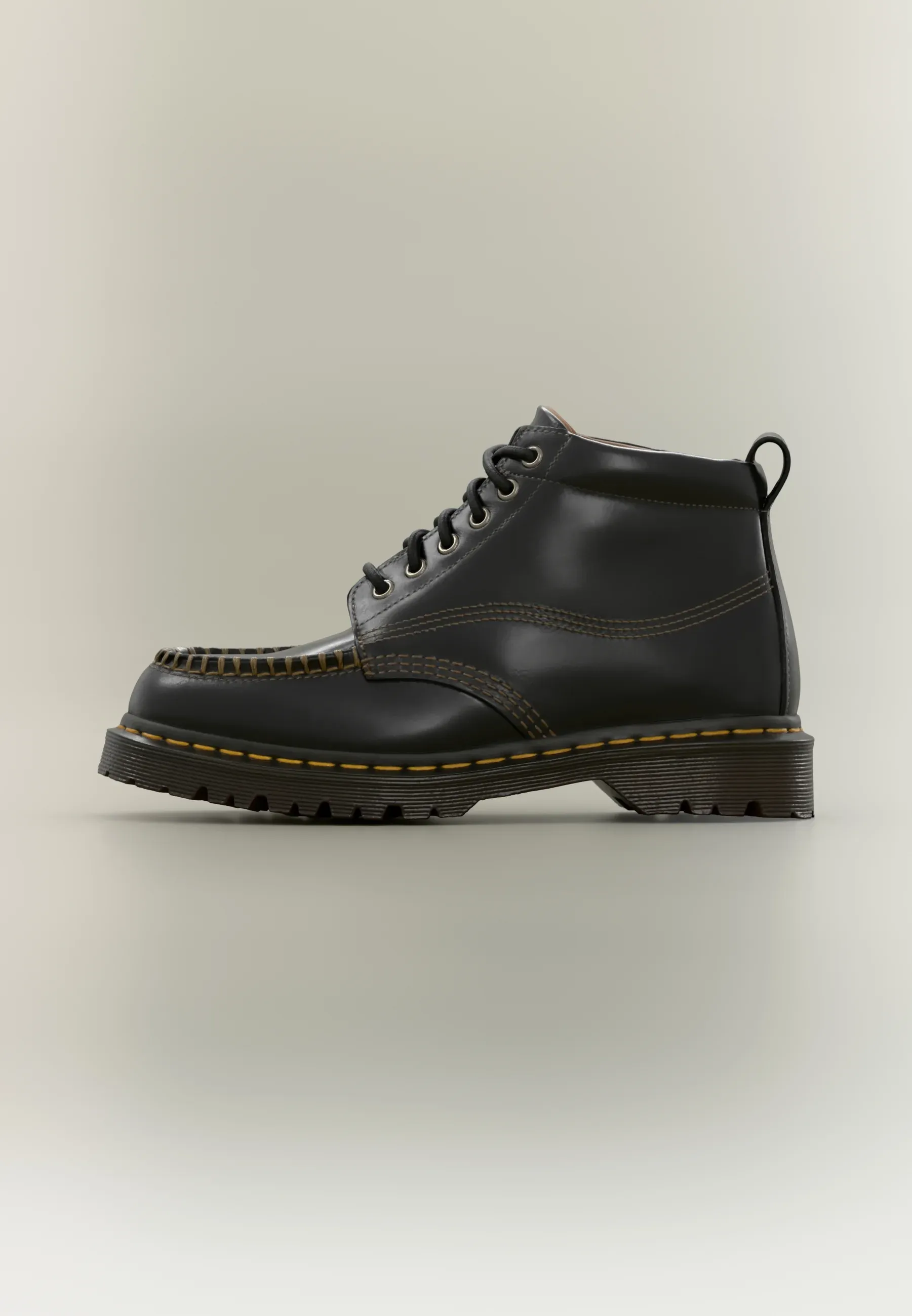 Dr Martens Lowell Chukka Bottes à lacets 6 œil Unisexe Stivaletti Stringati Noir Orleans