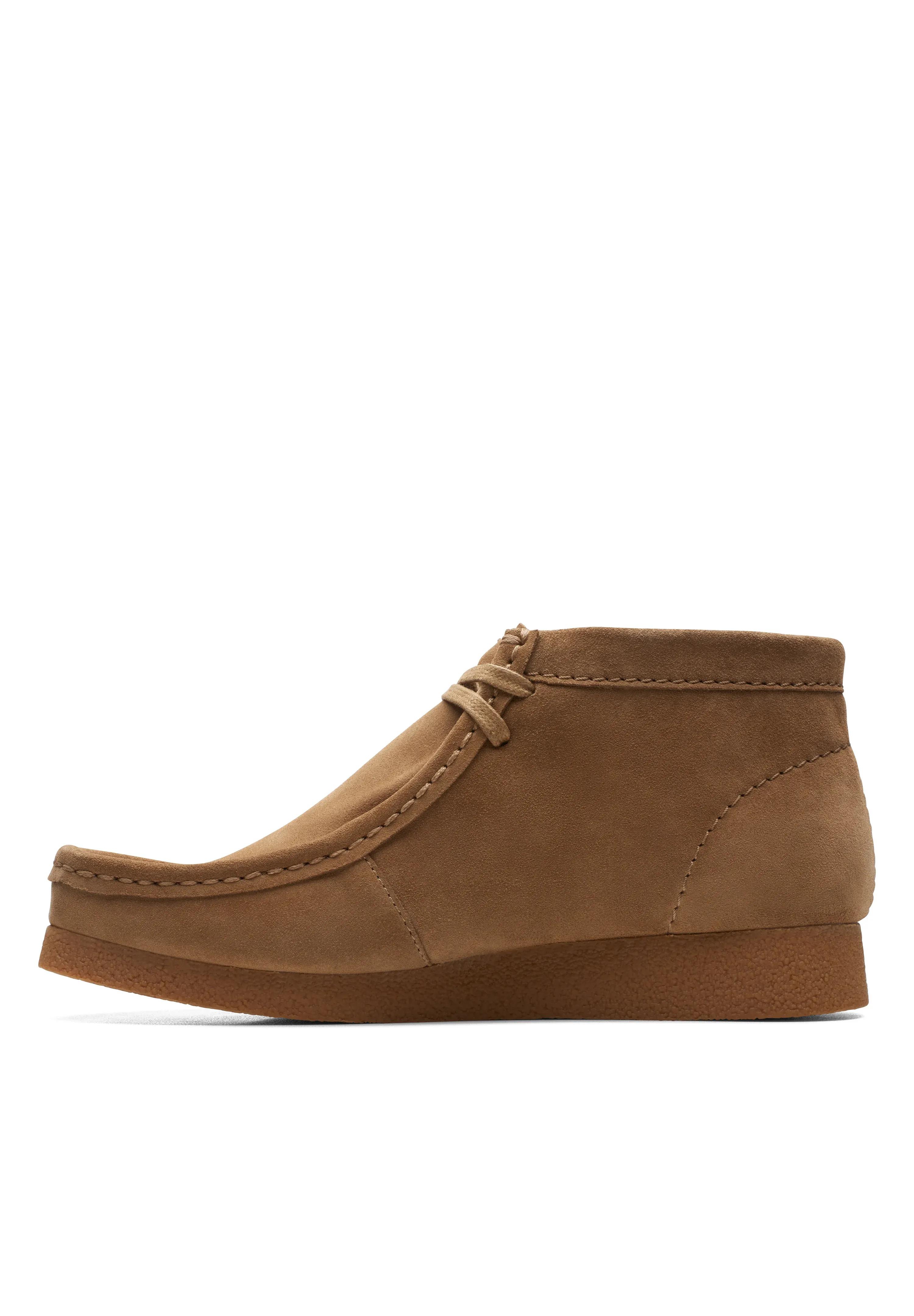 Clarks Wallabeeevo Bt G Bottes à lacets Suede Sable Foncé
