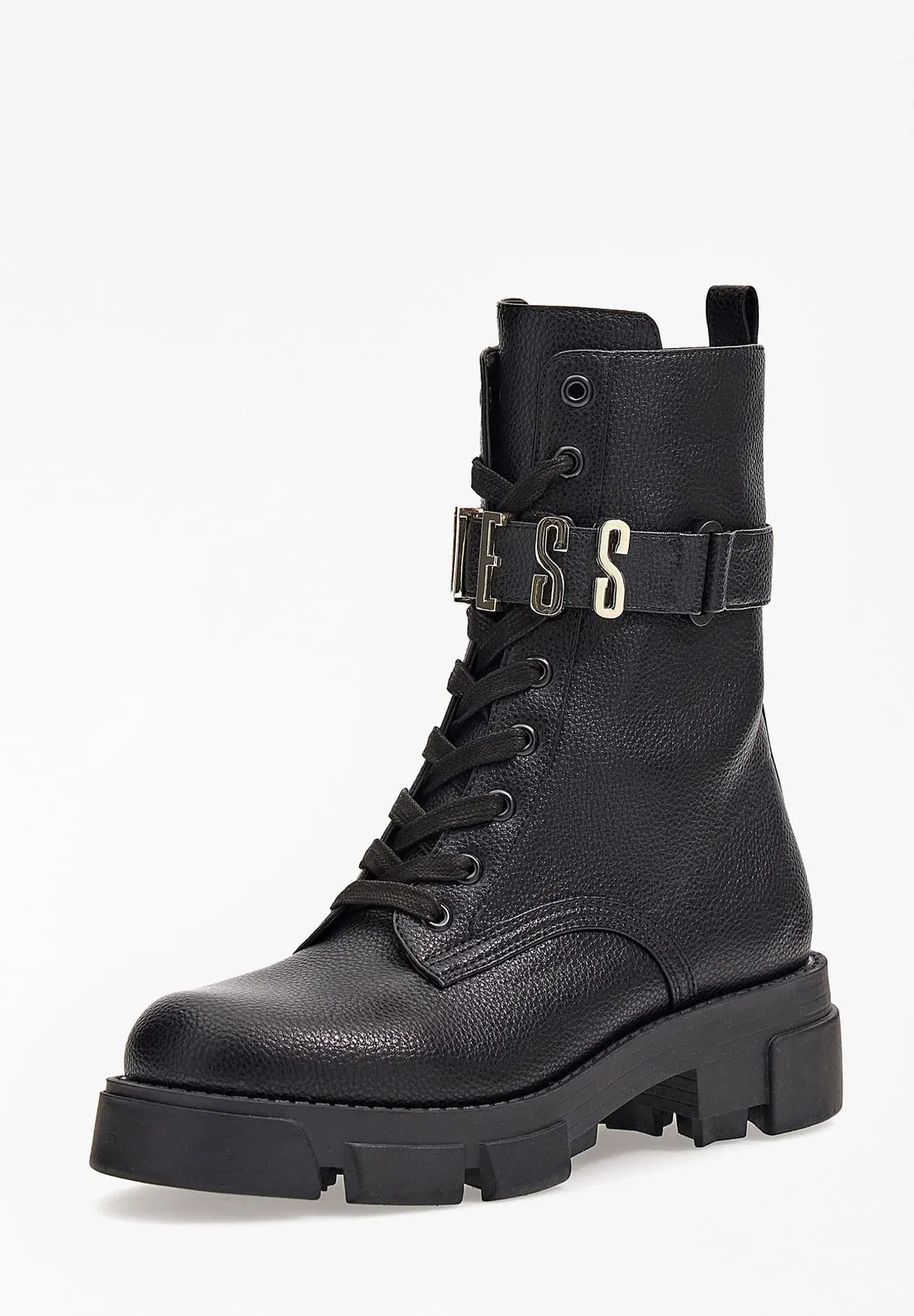 Guess Madox Stivaletti Stringati Noir
