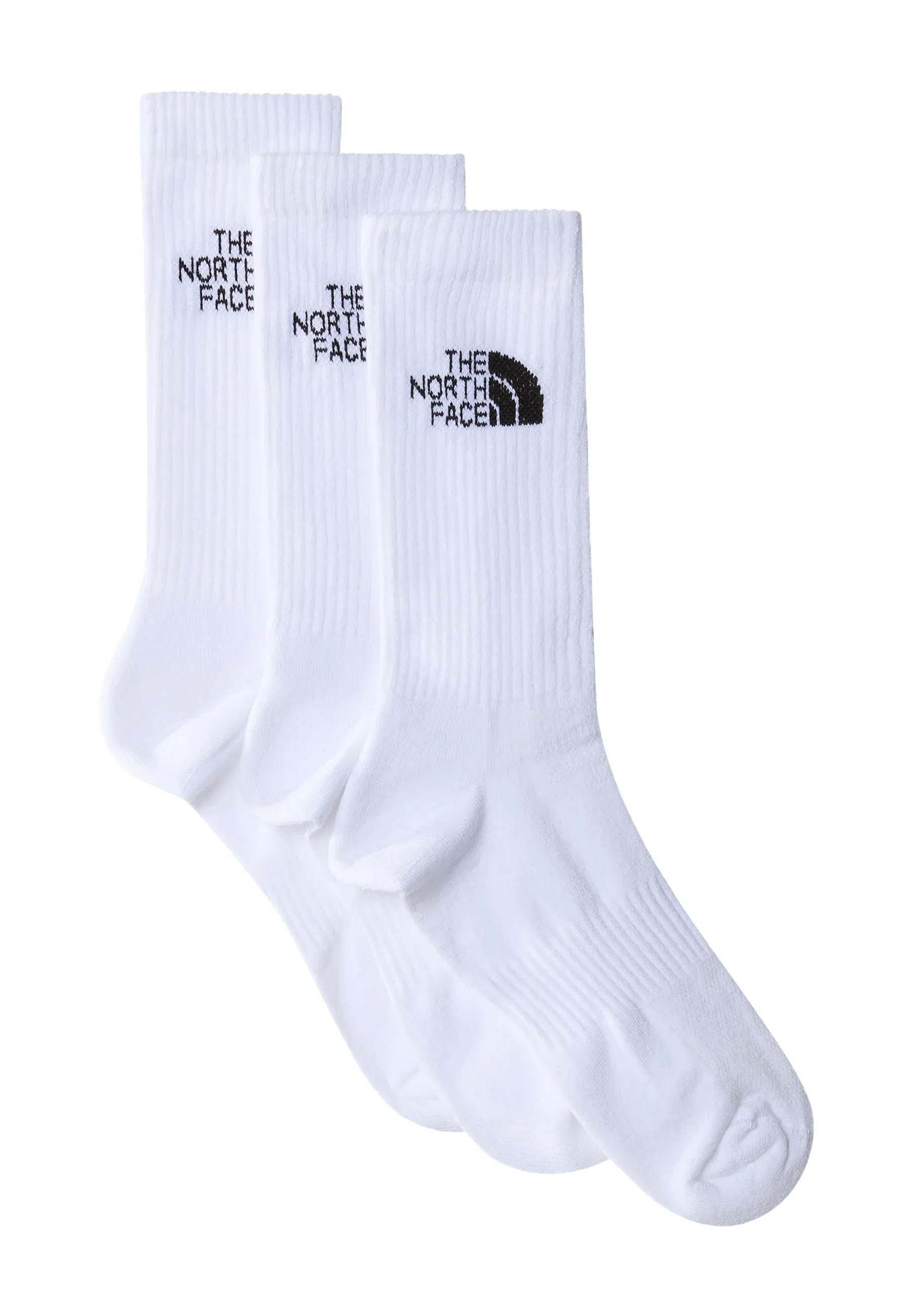 The North Face 3 Pièces Chaussettes Sportives Tnf Blanc