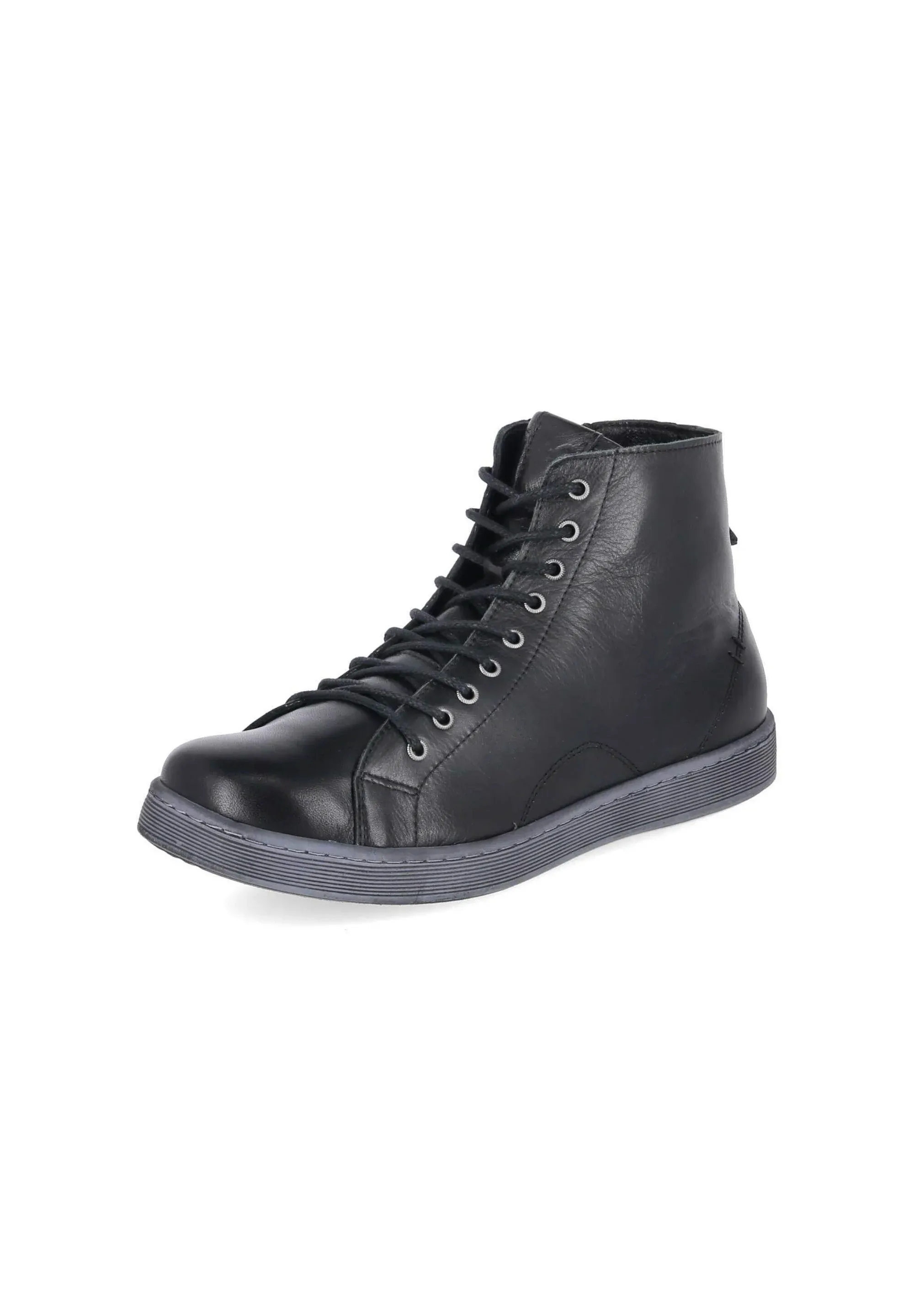 Andrea Conti Andrea Conti 0344900 0002 Bottes Femmes Cuir lisse Noir Stivaletti à lacets Noir