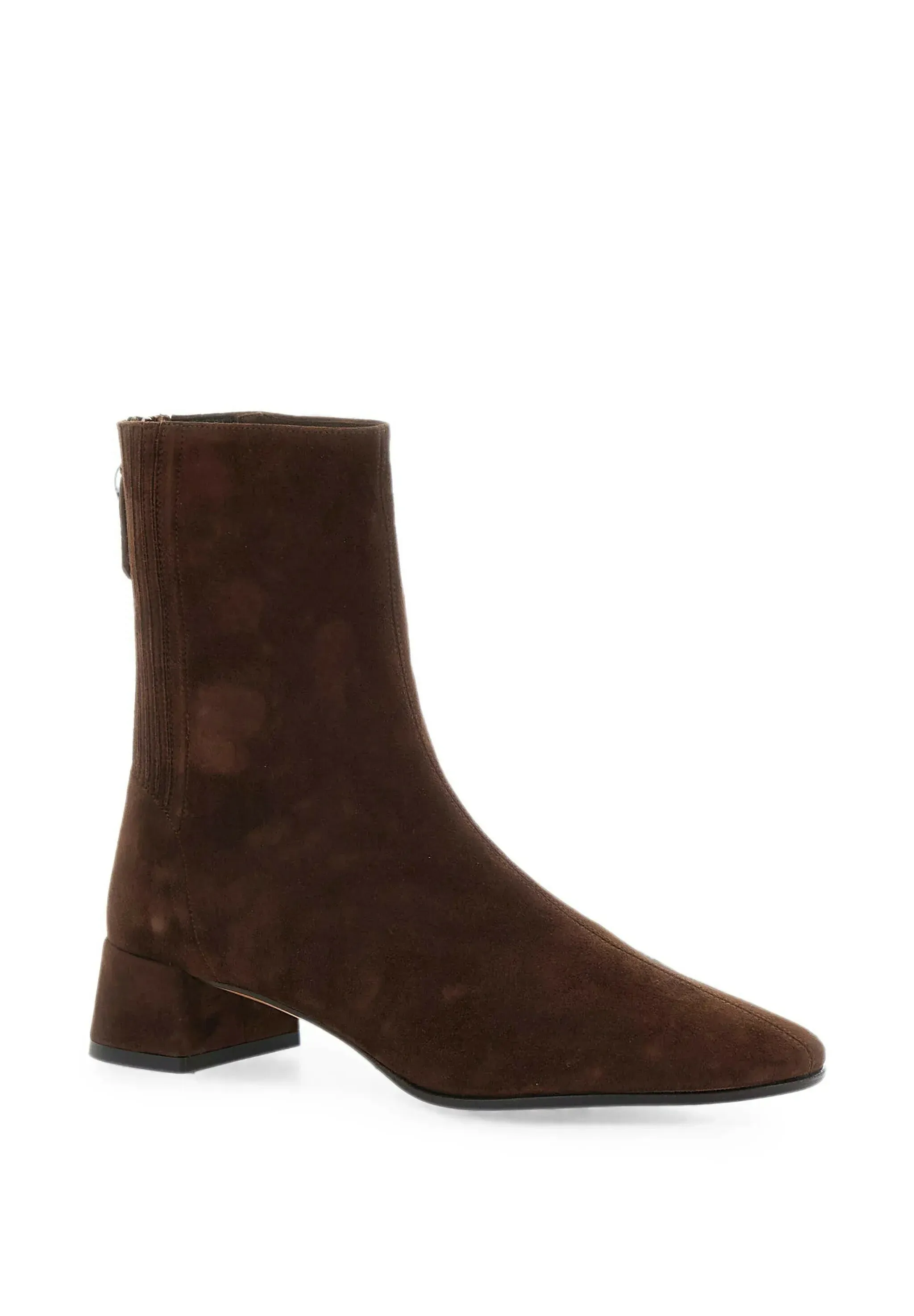 Aquazzura Tres St Honore Bootie Espresso Tronchetti Brun Clair
