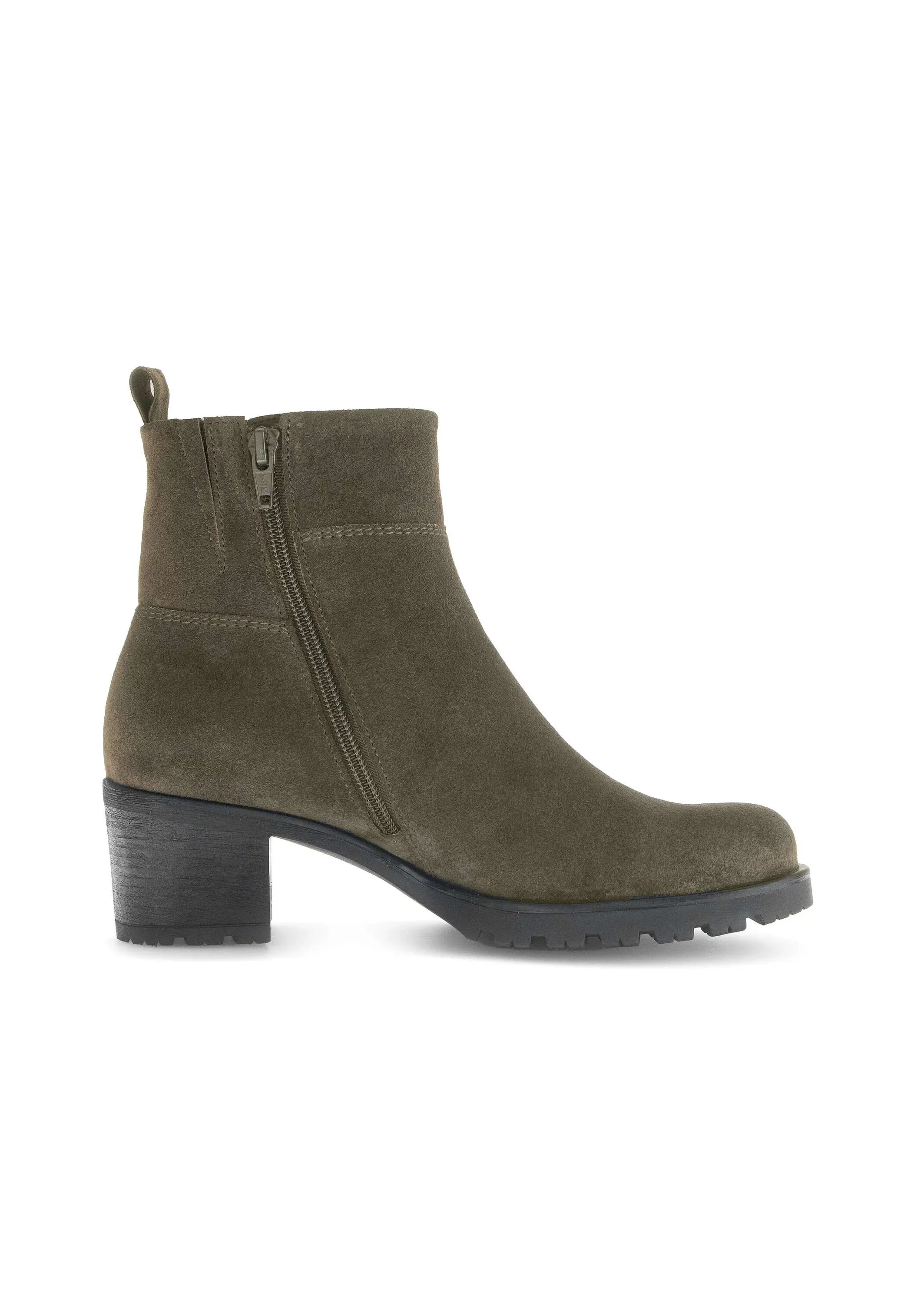 Gabor Comfort Stivaletti à Talonnette Olive