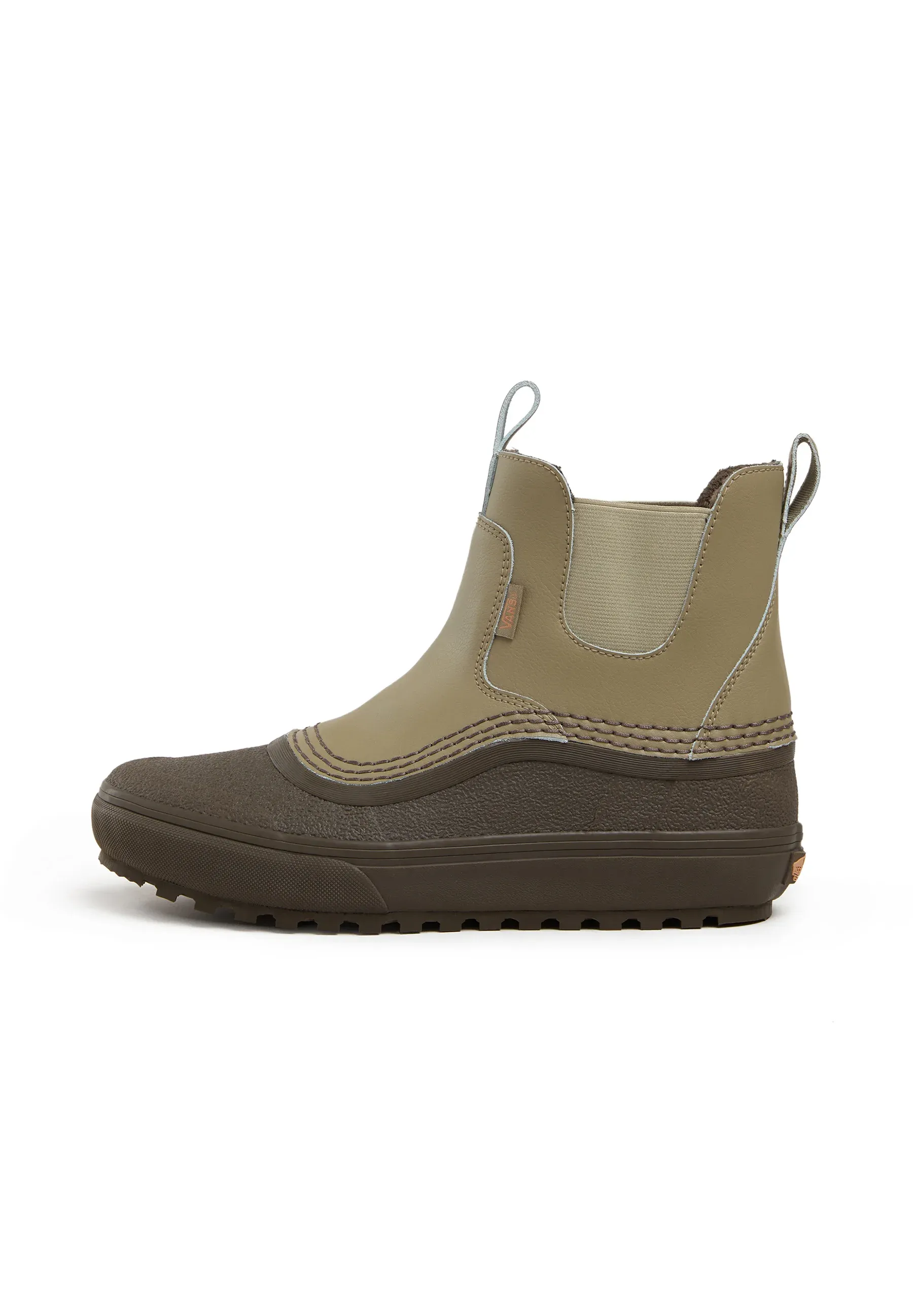 Vans Standard Mid Chelsea Bottes de Neige Imperméables Bay Leaf