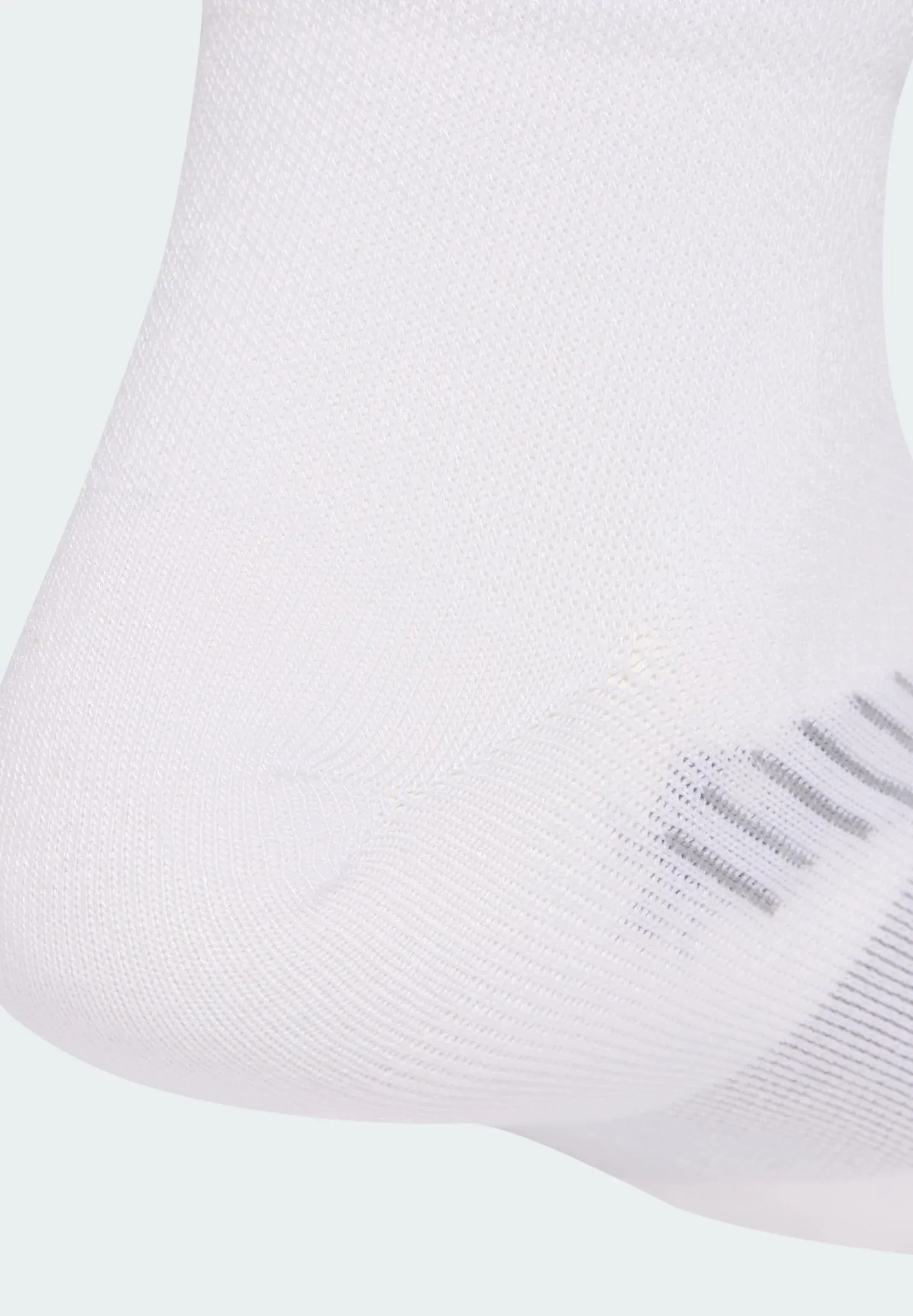 Chaussettes sportives Adidas Performance Run Light Ankle Unisexe - Blanc/blanc