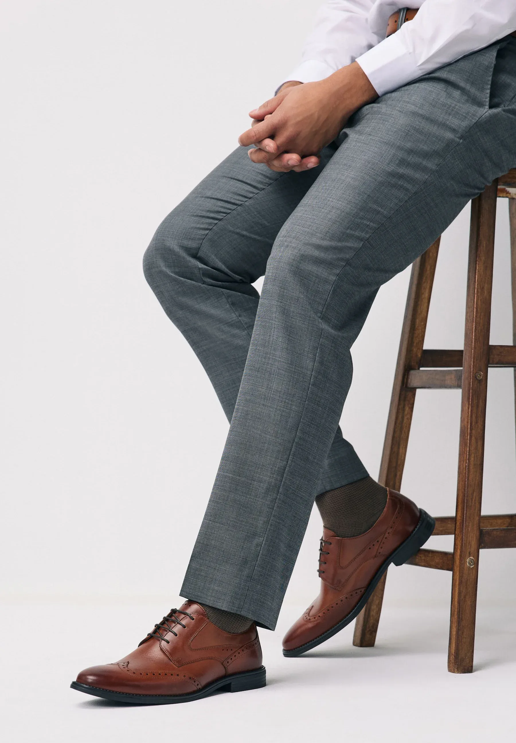 Next Stringate Tan Brown