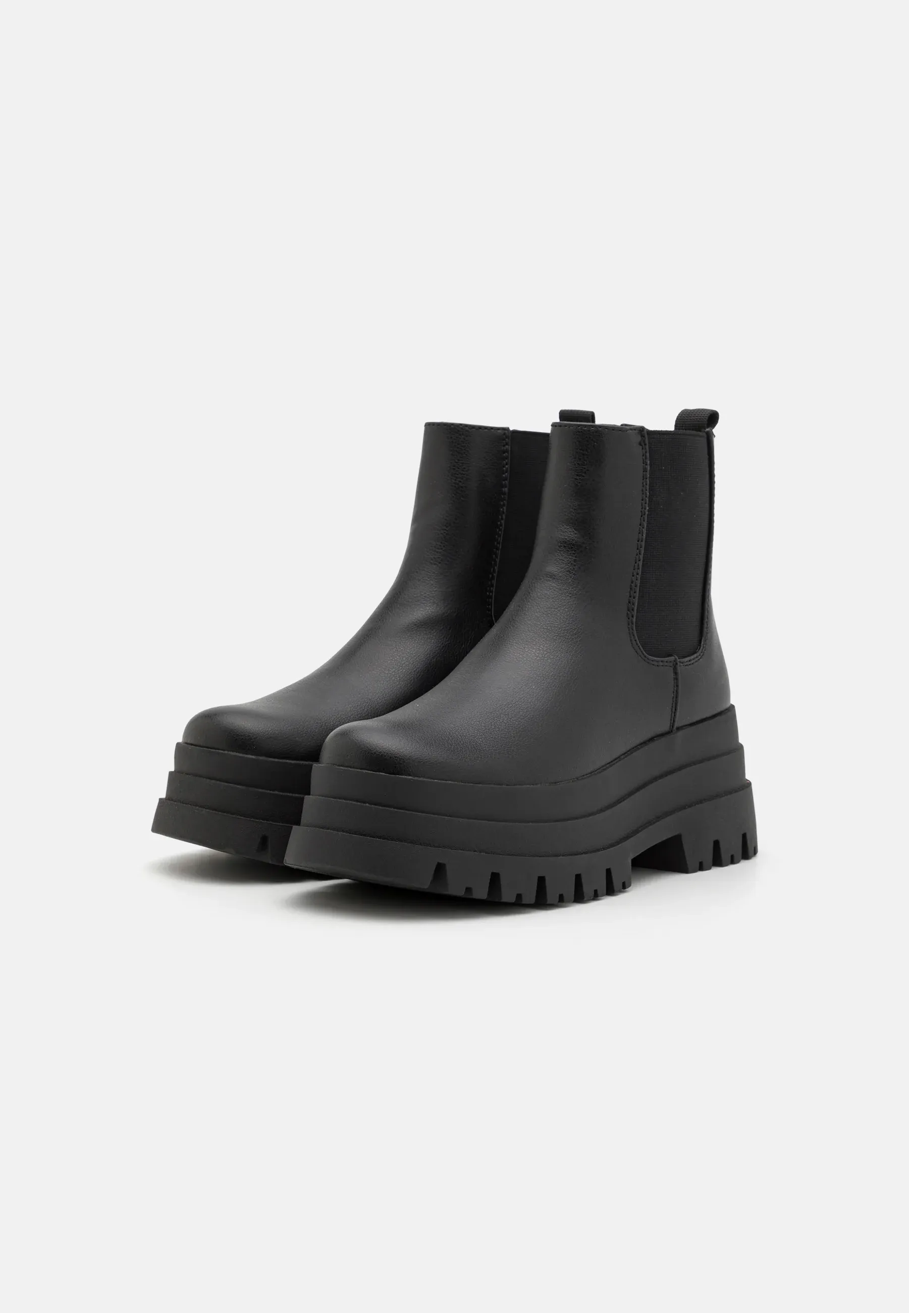Evenandodd Stivaletti Con Plateau Noir