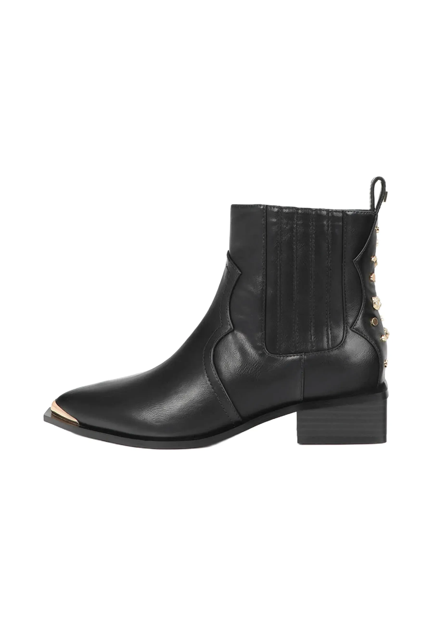 Lola Casademunt Femme - Bottines Tronchetti Noires