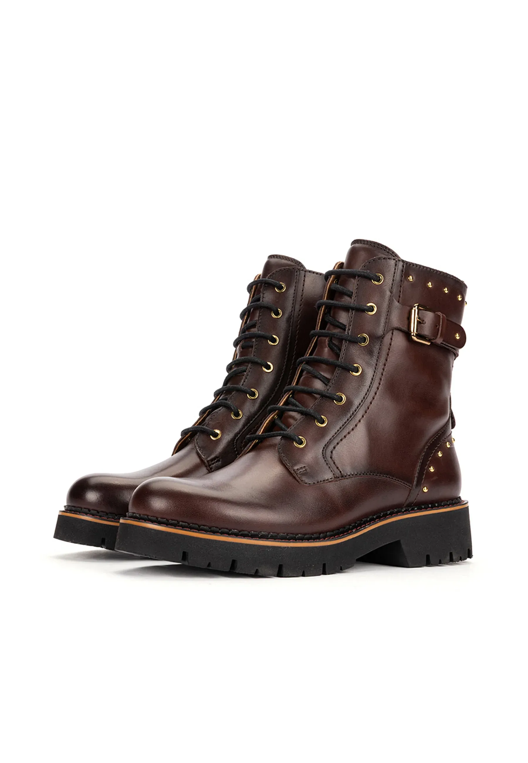 Pikolinos Vicar Stivaletti Texani Biker Bordeaux