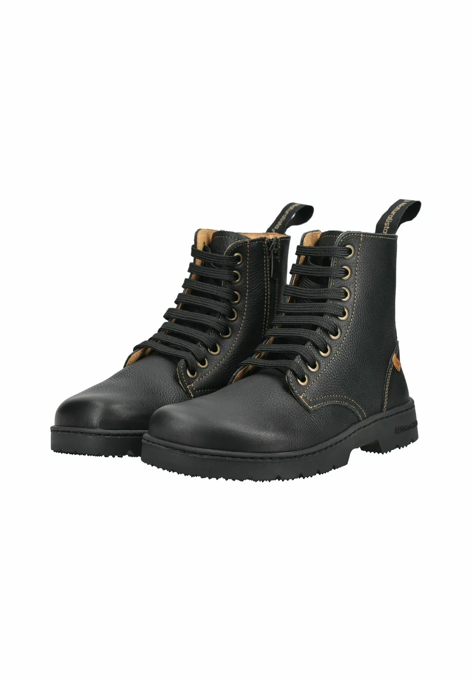 El Naturalista Bottes à lacets Noires