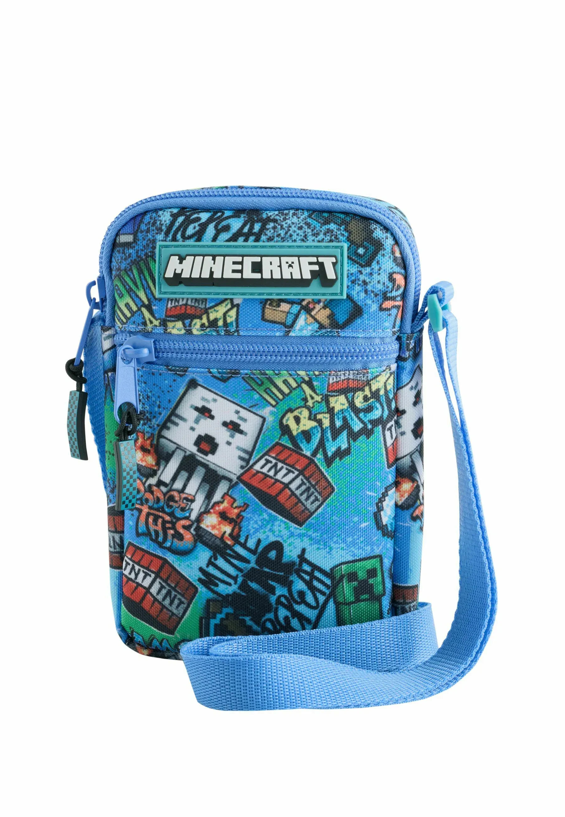 Next Sac à dos croisé Borsa a tracolla Bleu Minecraft