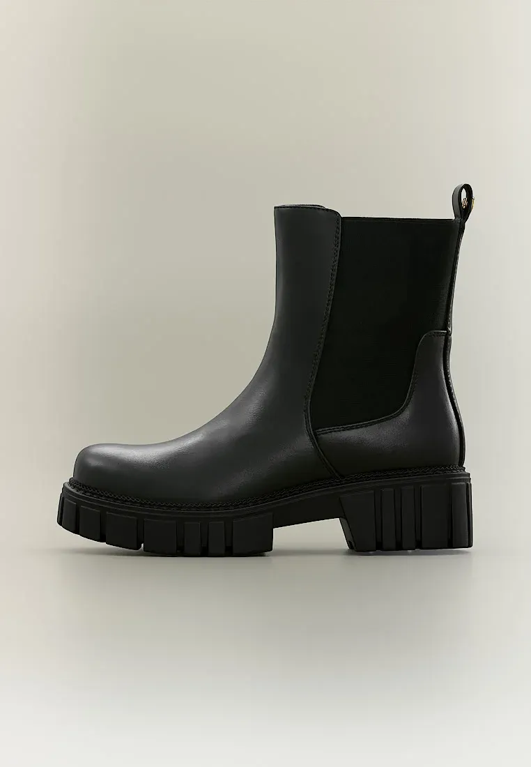 Anna Field Wide Fit Bottes Noires