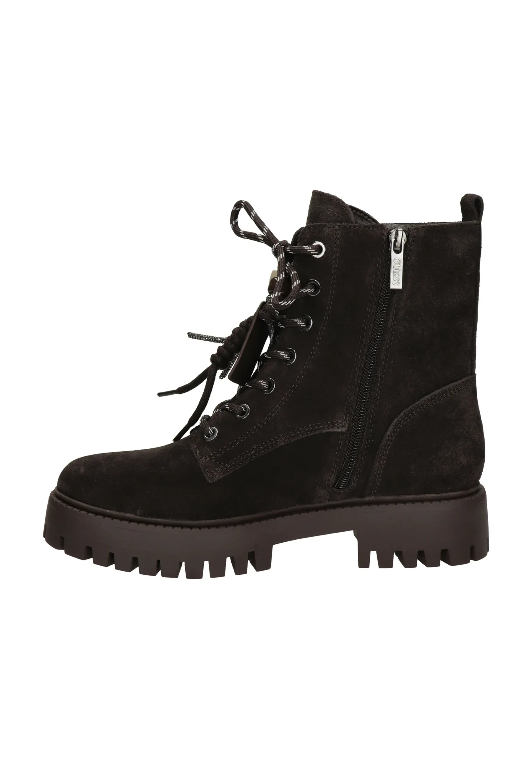 Guess Guess Fizzle Dames Veterboot Stivaletti Stringati Bruin