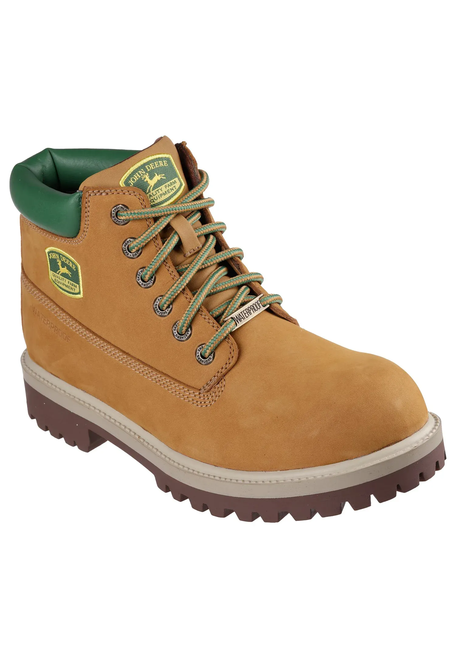 Skechers Sergeants Stivaletti Stringati Wheat Leather Trim