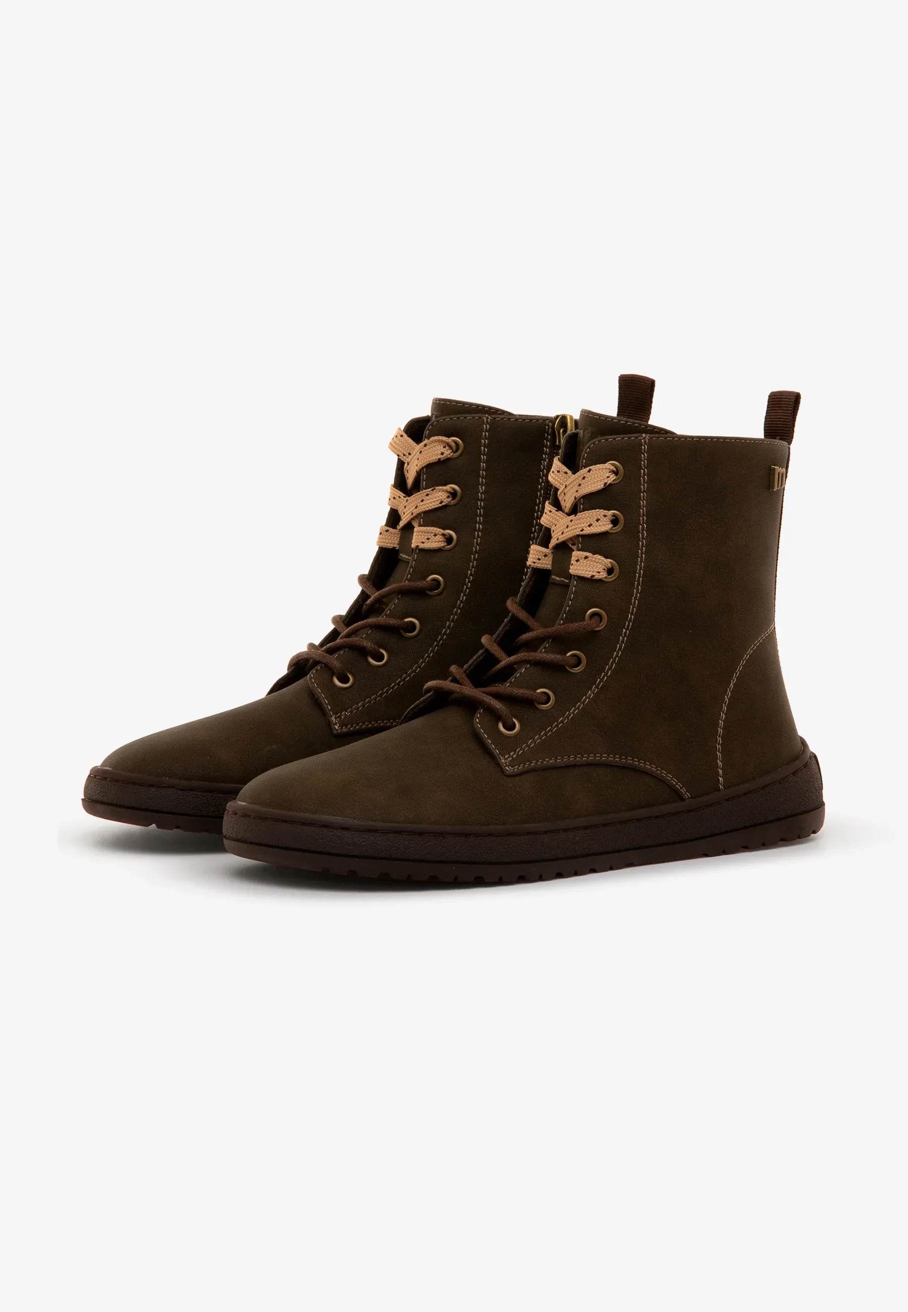Mtng Bottines Femme Stivaletti Stringati Marron