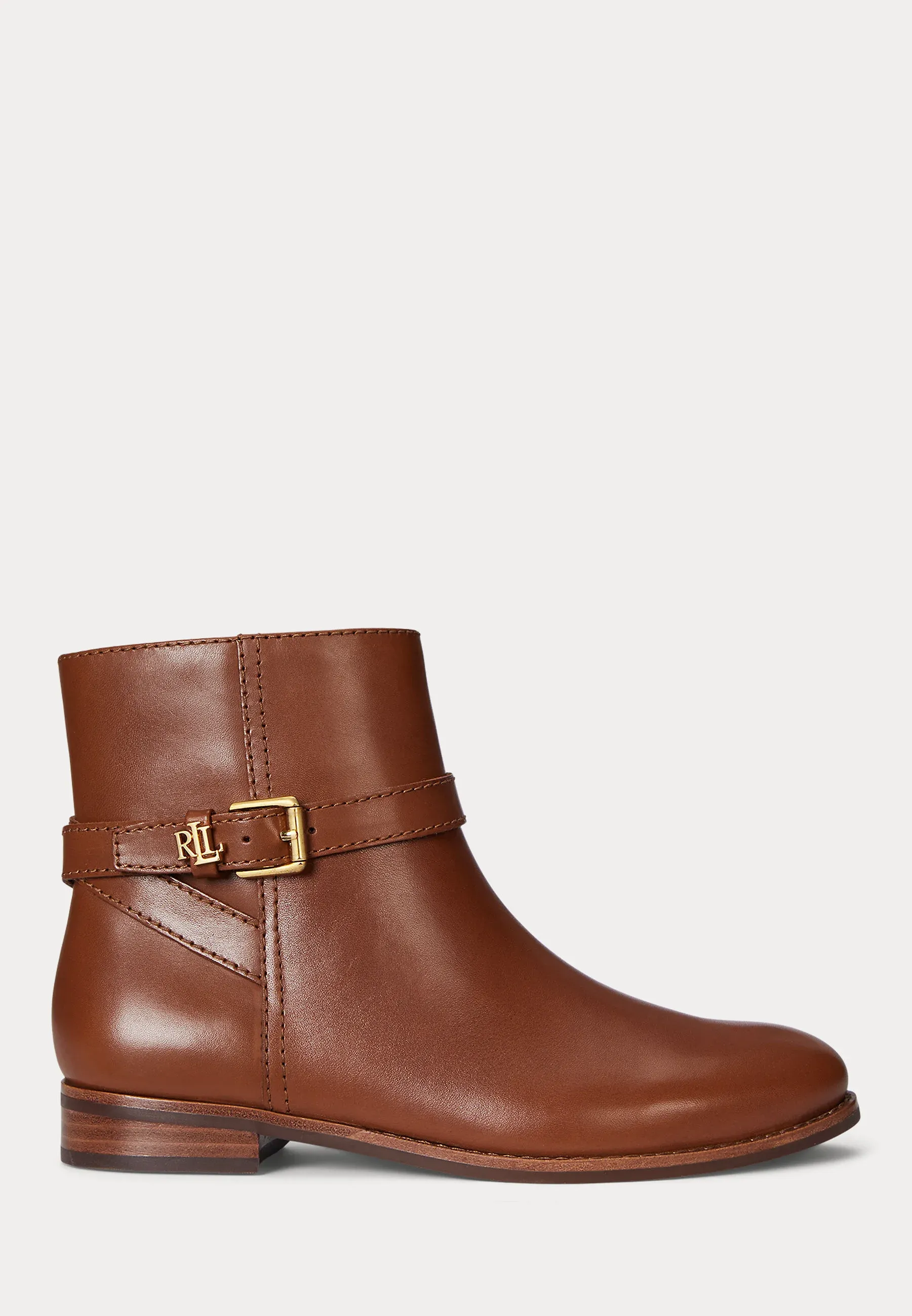 Lauren Ralph Lauren Brooke Boots Bootie Stivaletti Tan