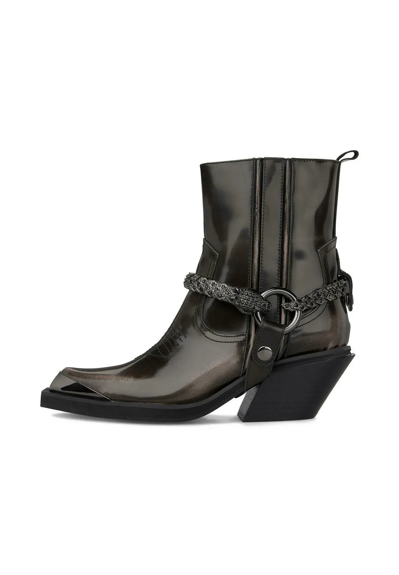 Alma En Pena Bottes texanes moto noires