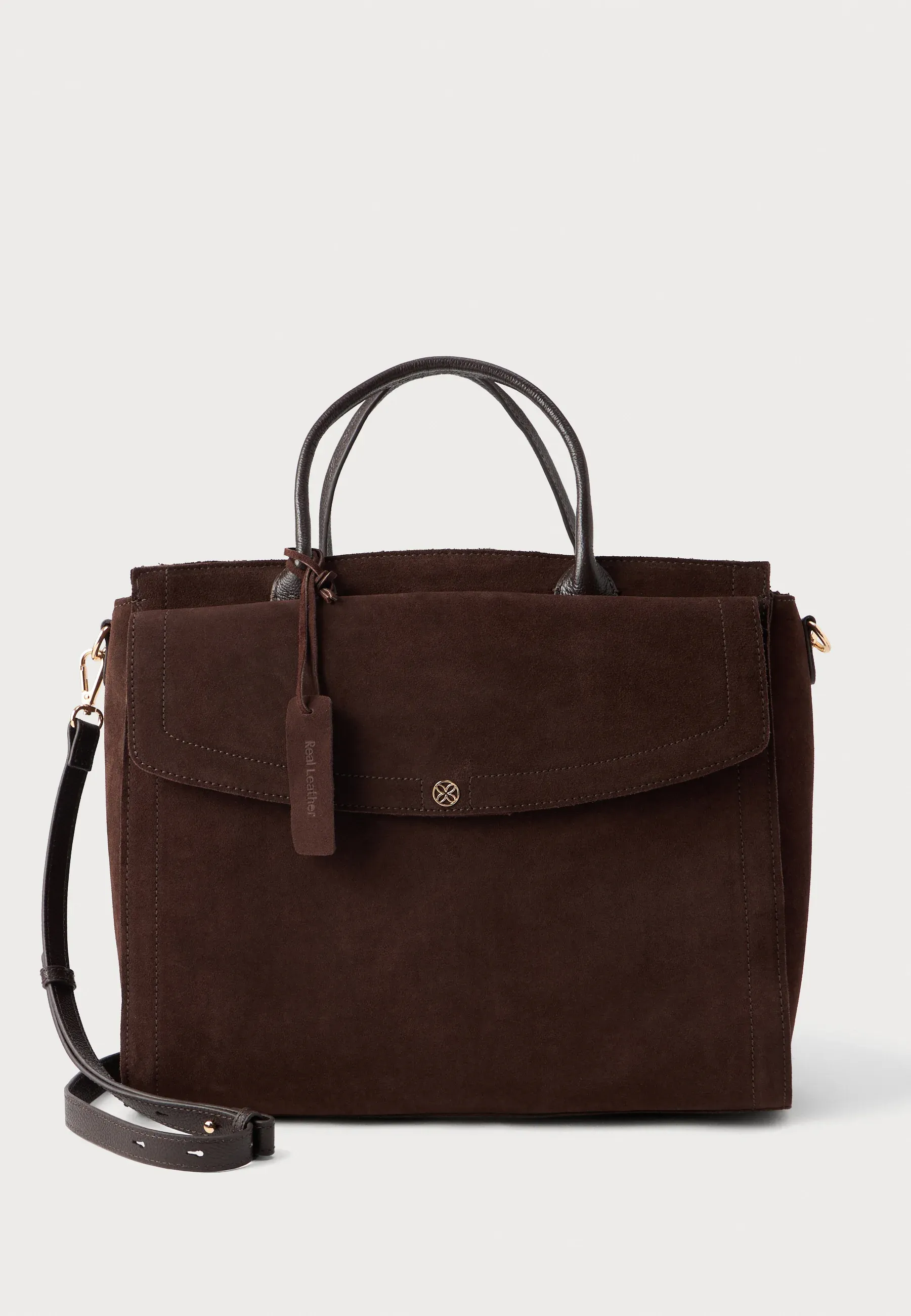 Anna Field Borsa Porta Pc Brun Foncé