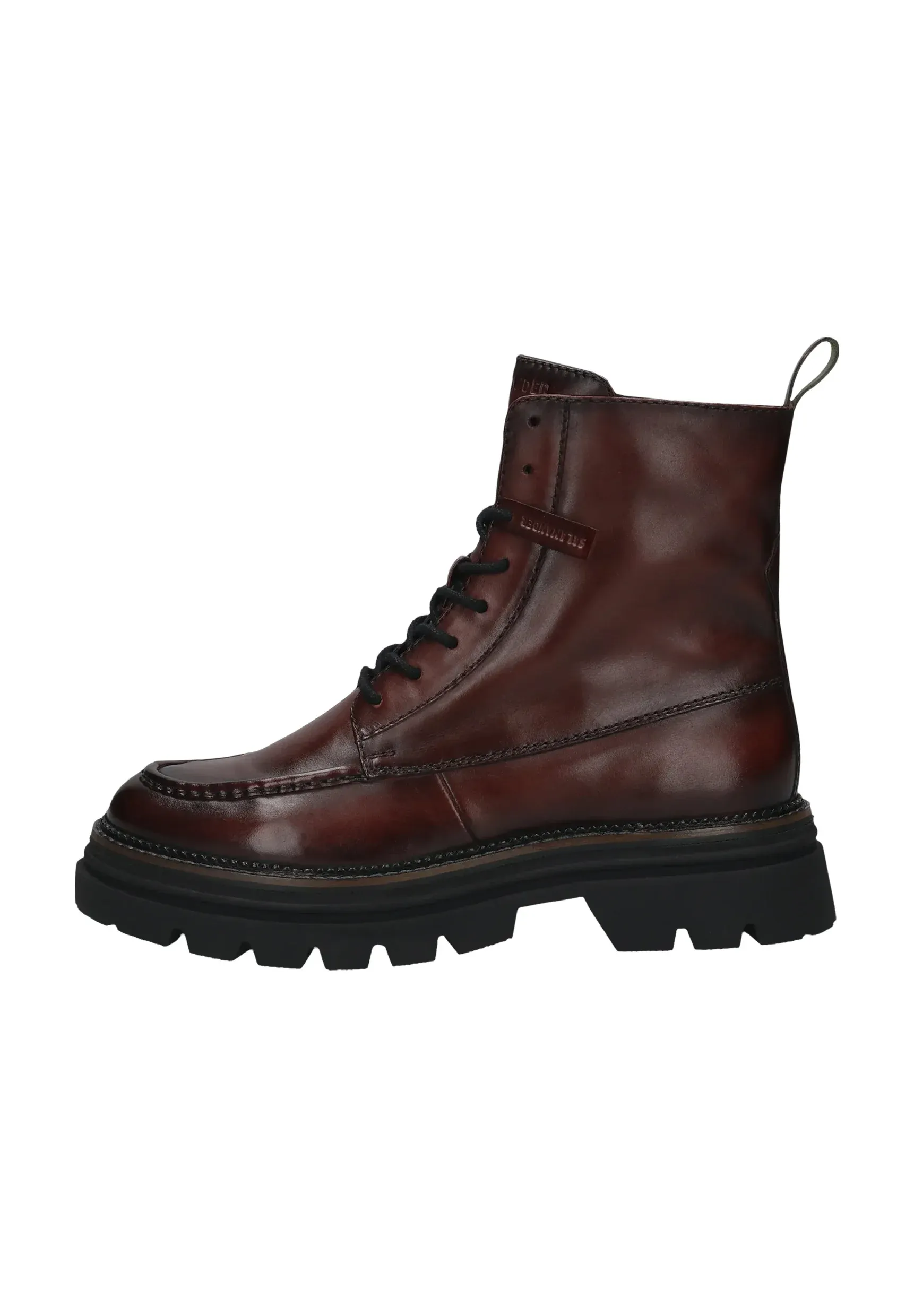 Salamander Lebus Bottes à lacets Bordeaux