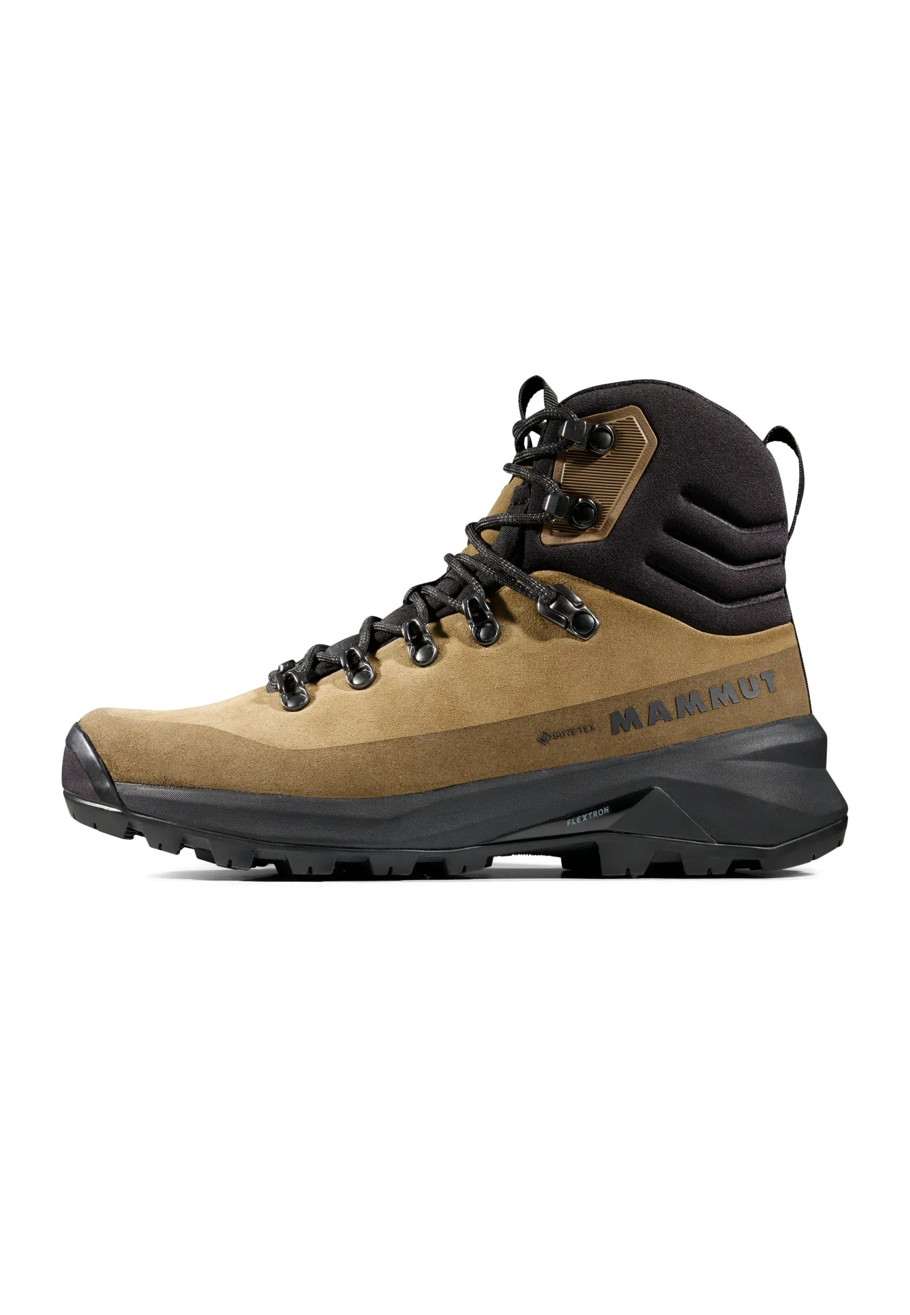 Mammut Ducan Iii High Lth Gtx Chaussures Lacées Sable Foncé Noir