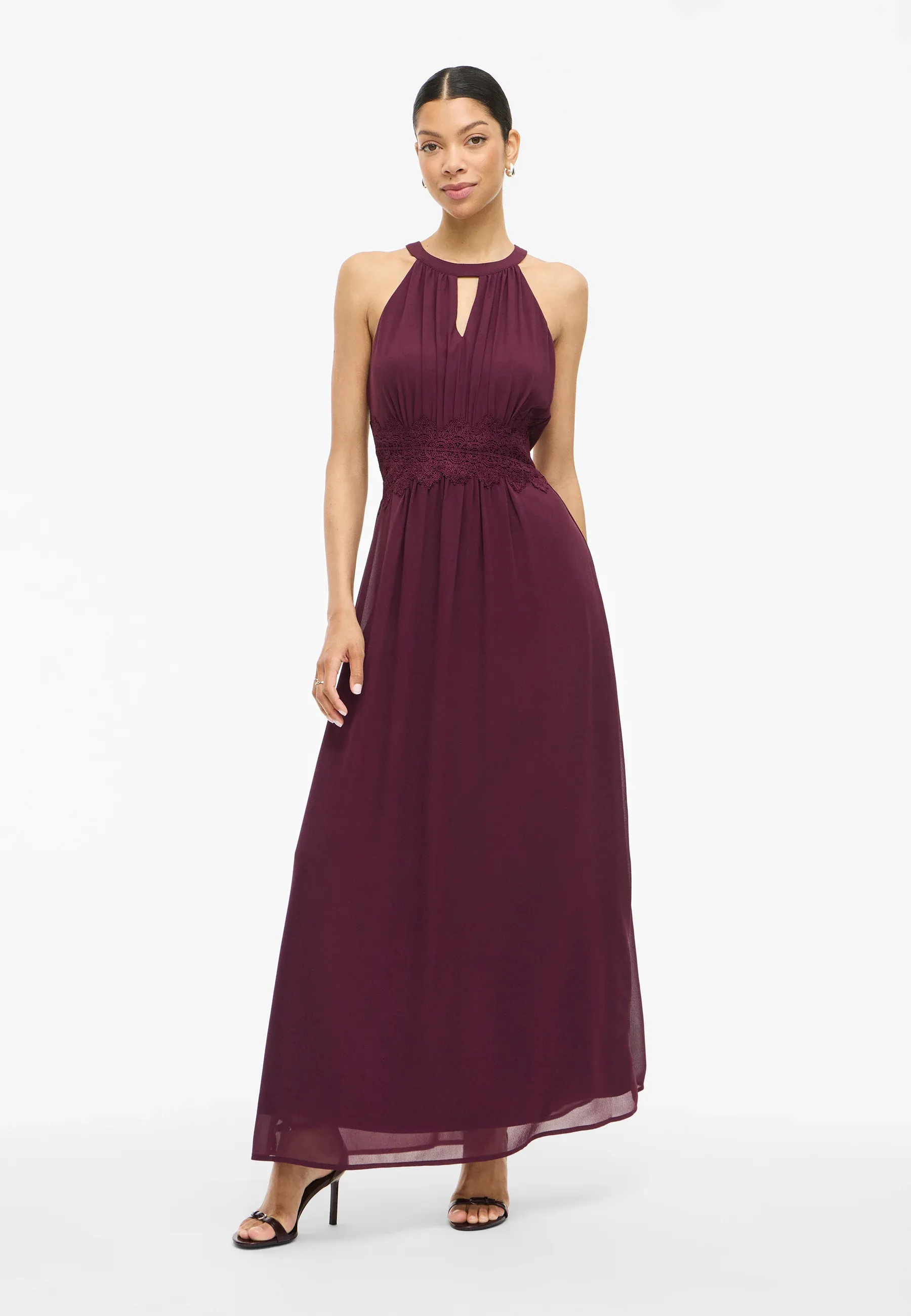 Robe longue à bretelles Vila Vimilina Fig