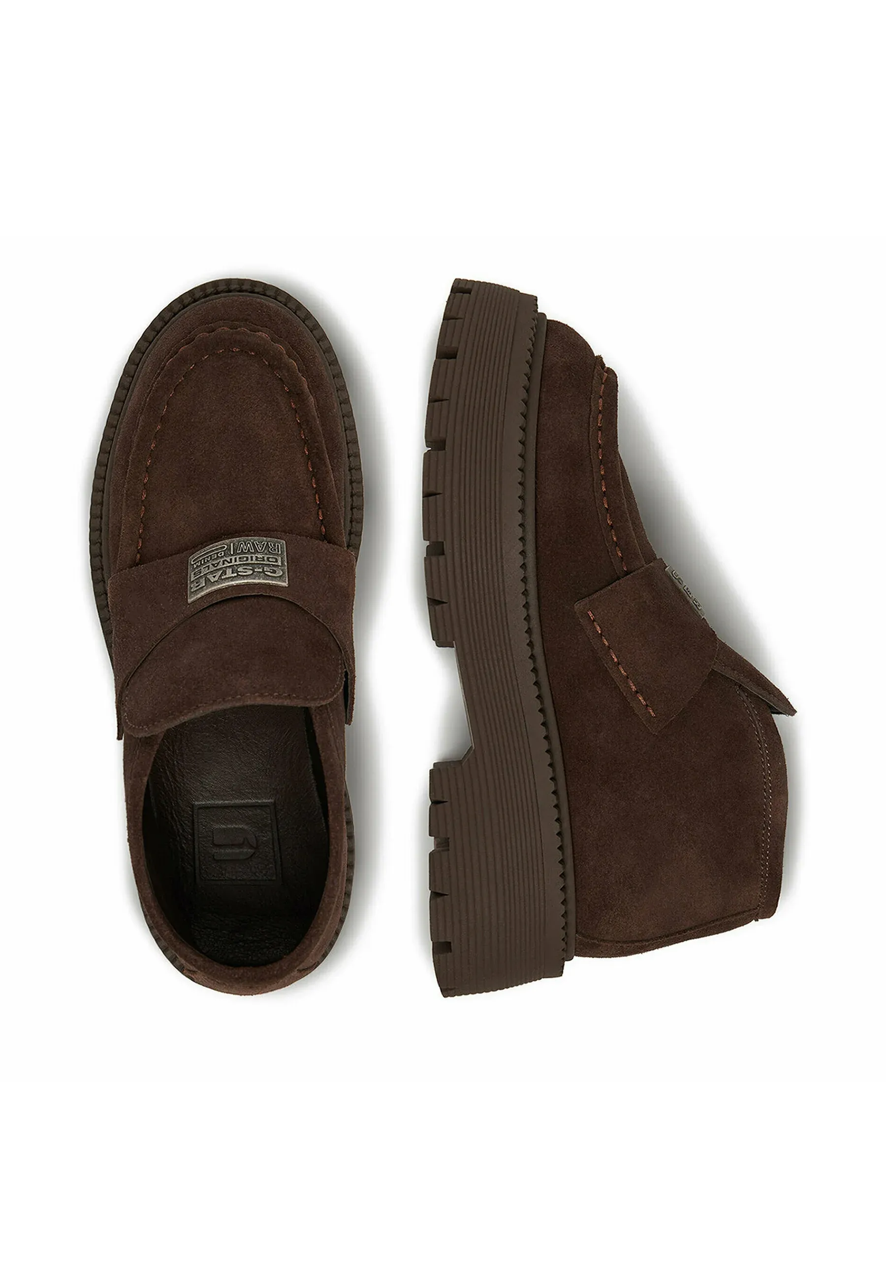 G Star G Star Raw Bottes Cheville Femmes Marron 5907964585121 Stivaletti À Plateau Marron