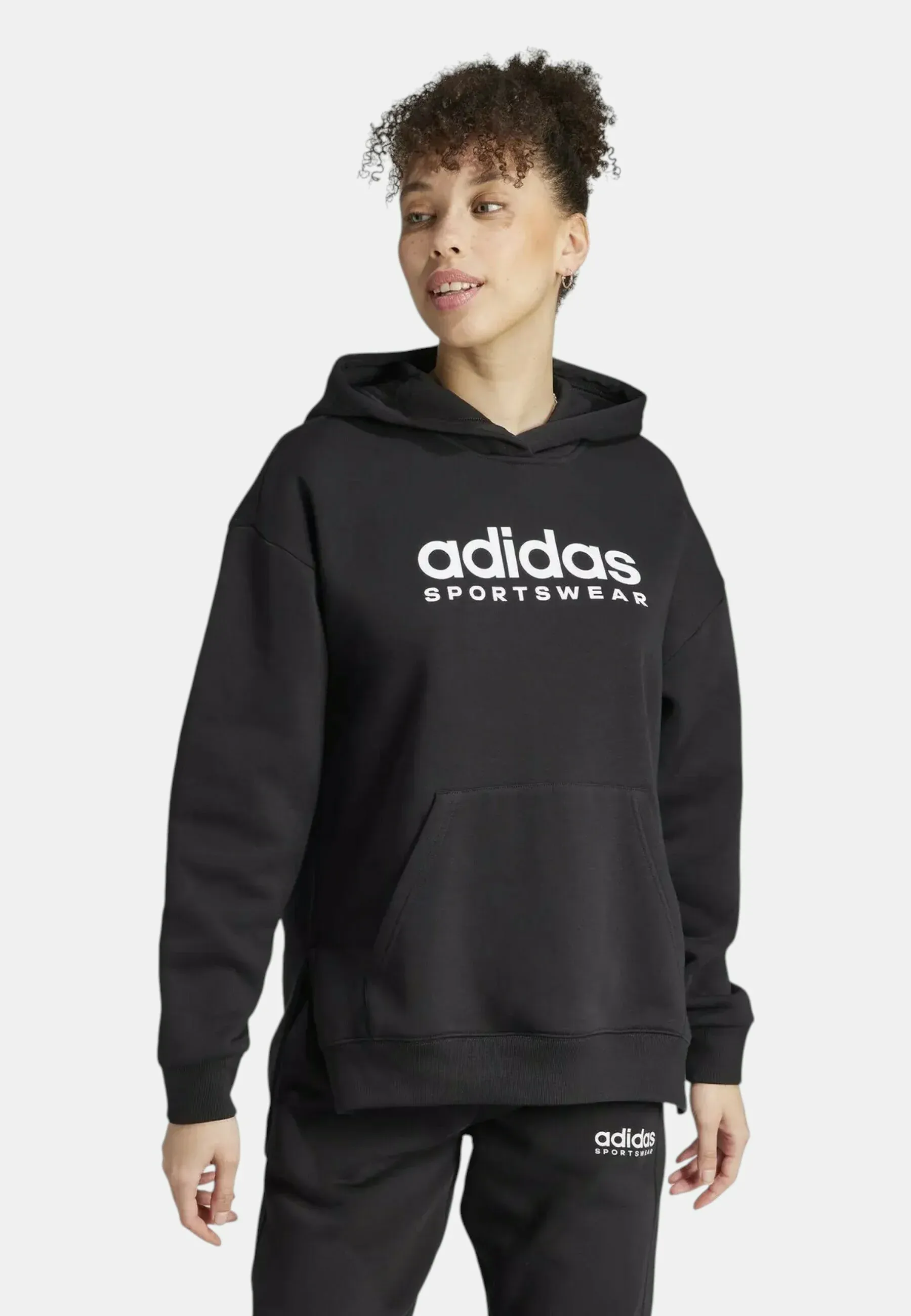 Adidas Sportswear All Szn G Hd Felpa Con Cappuccio Noir