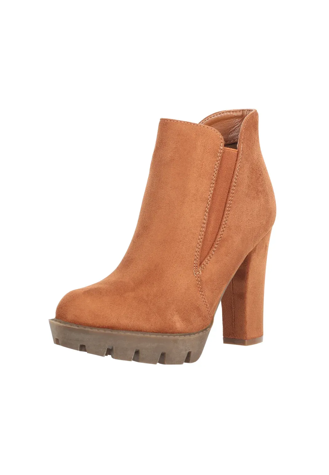 Elara Bottes à talons Camel