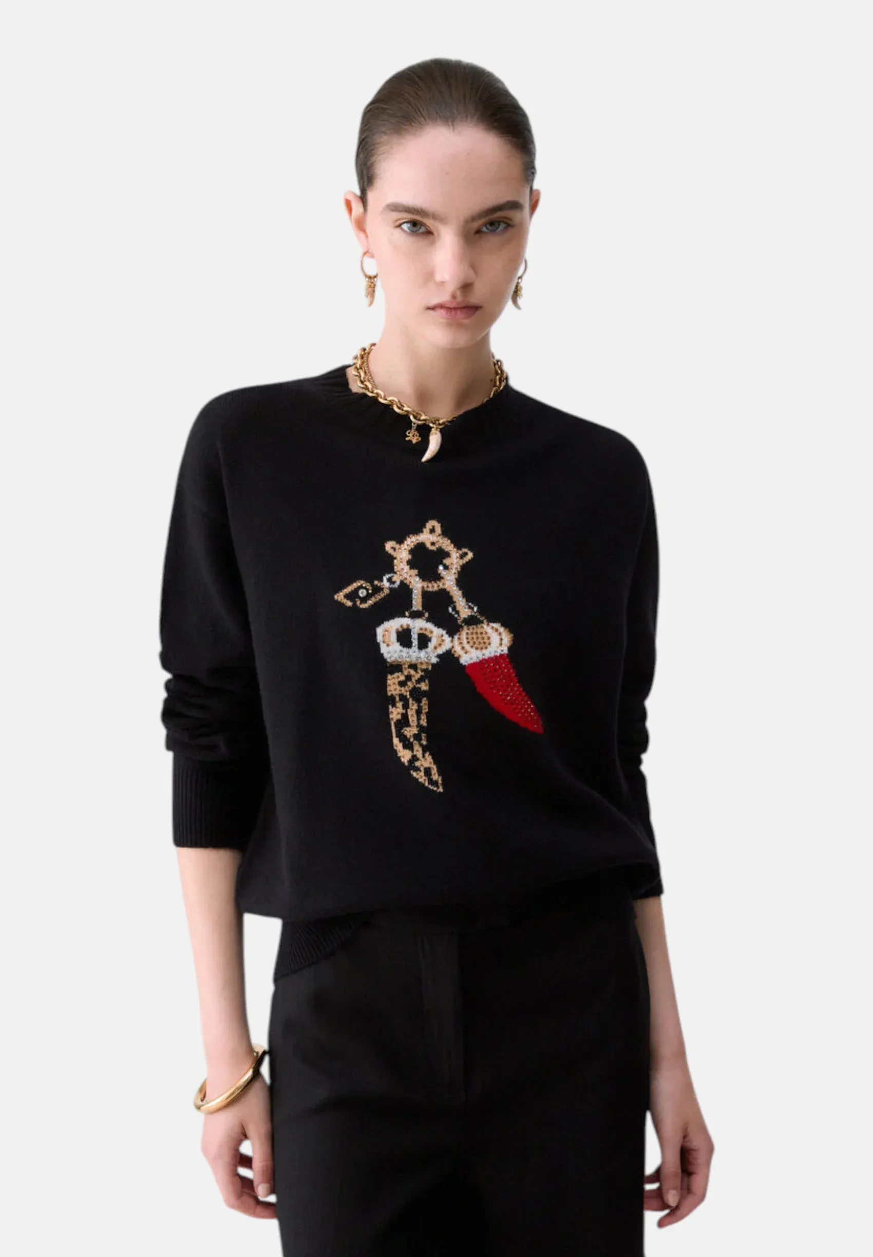 Liu Jo Maglione Maglione Noir