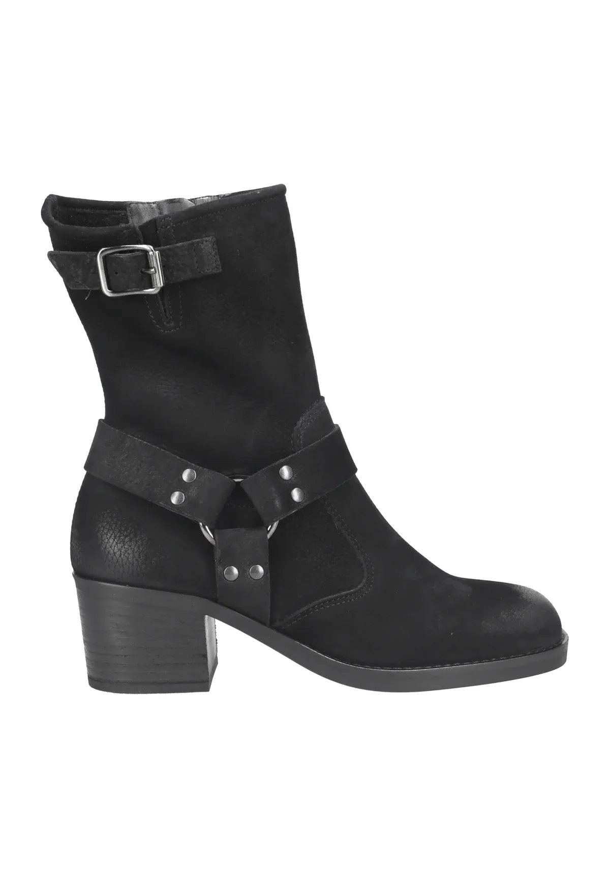 Paul Green Stivaletti Texani Biker Noir