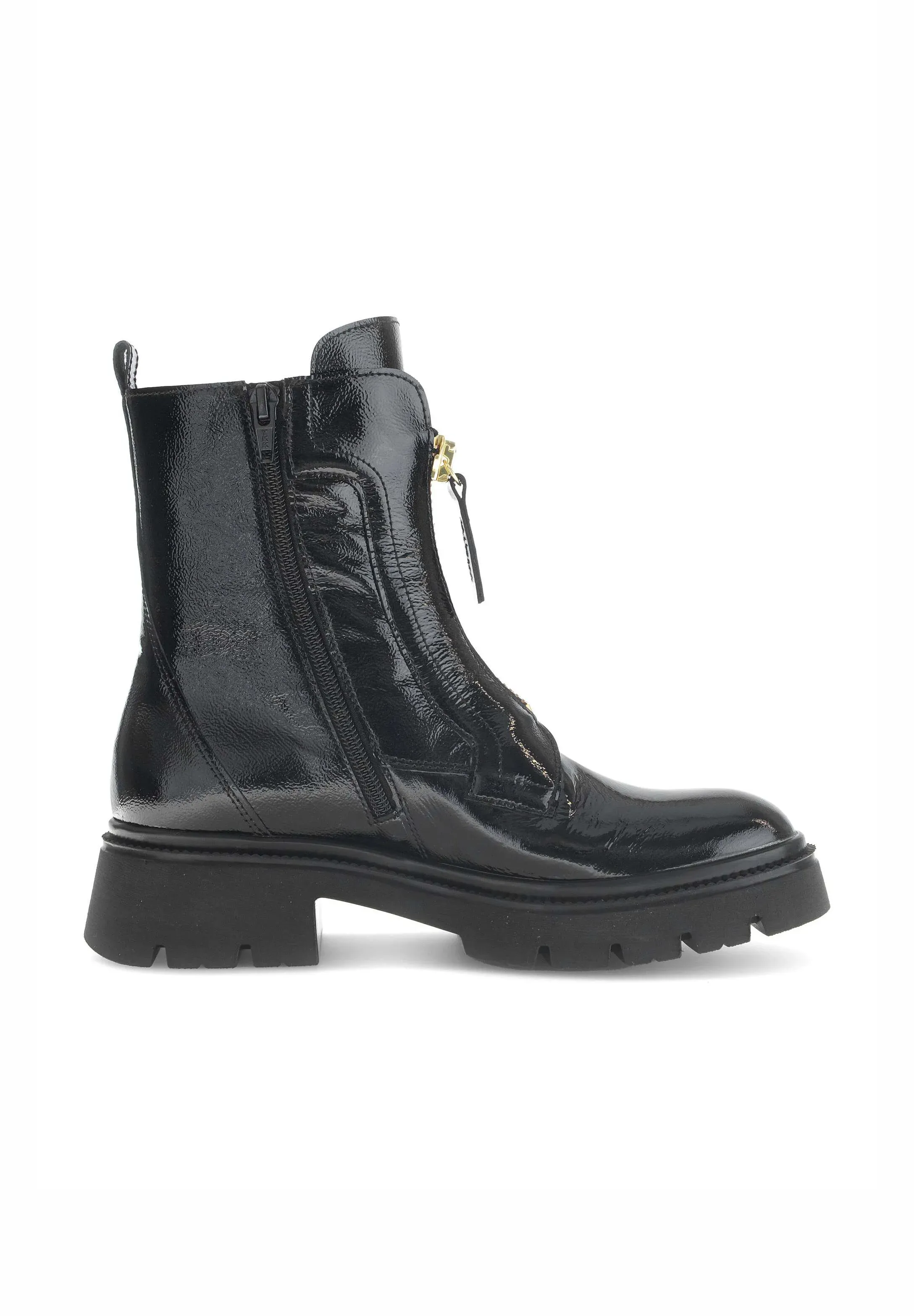 Gabor Biker Stivaletti Schwarzgold