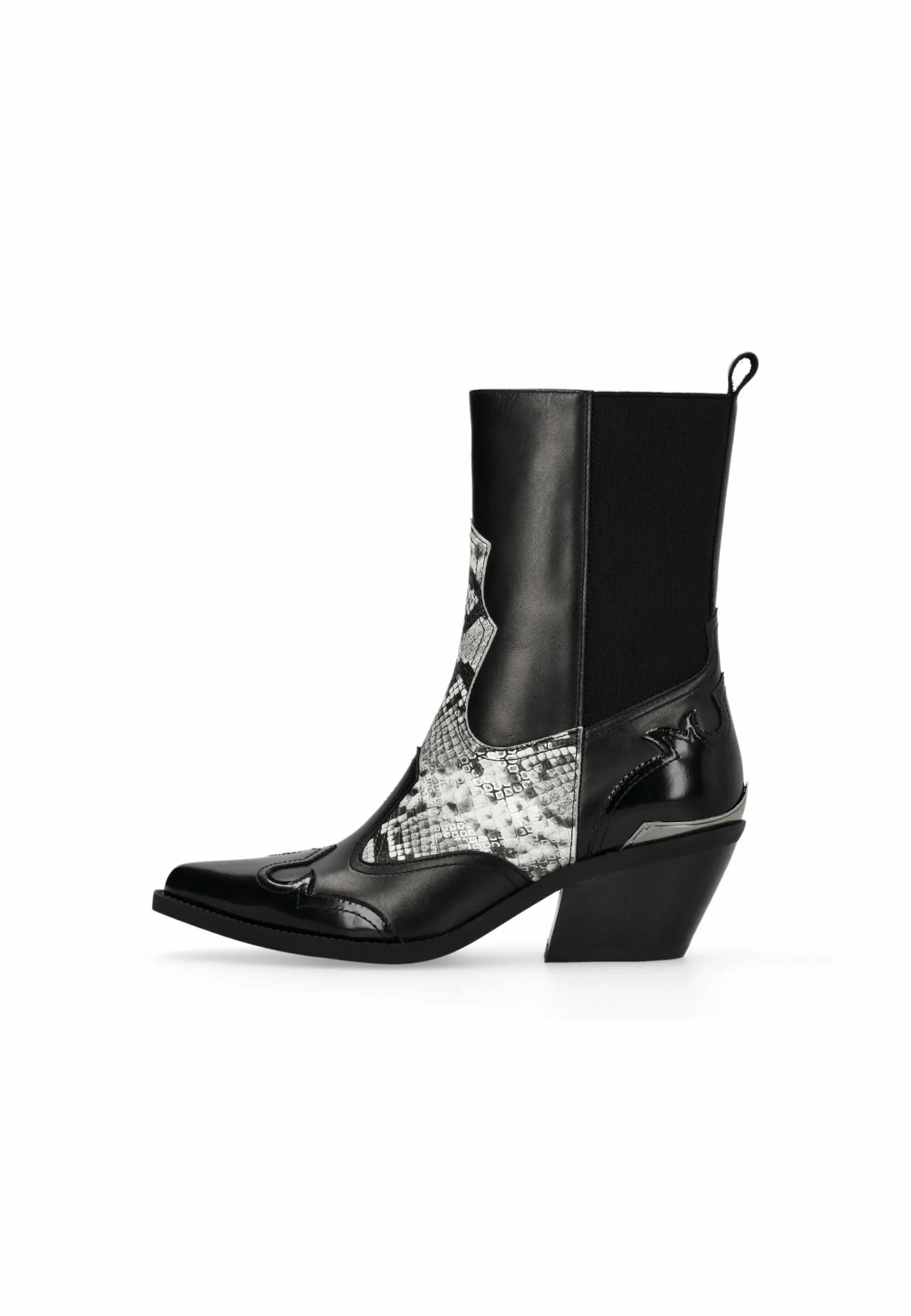 Liu Jo Liu Jo Bottes Cowboy Imprimé Python Stivaletti Texani Biker Noir Liu Jo Liu Jo Bottes Cowboy Imprimé Python Stivaletti Texani Biker Noir
