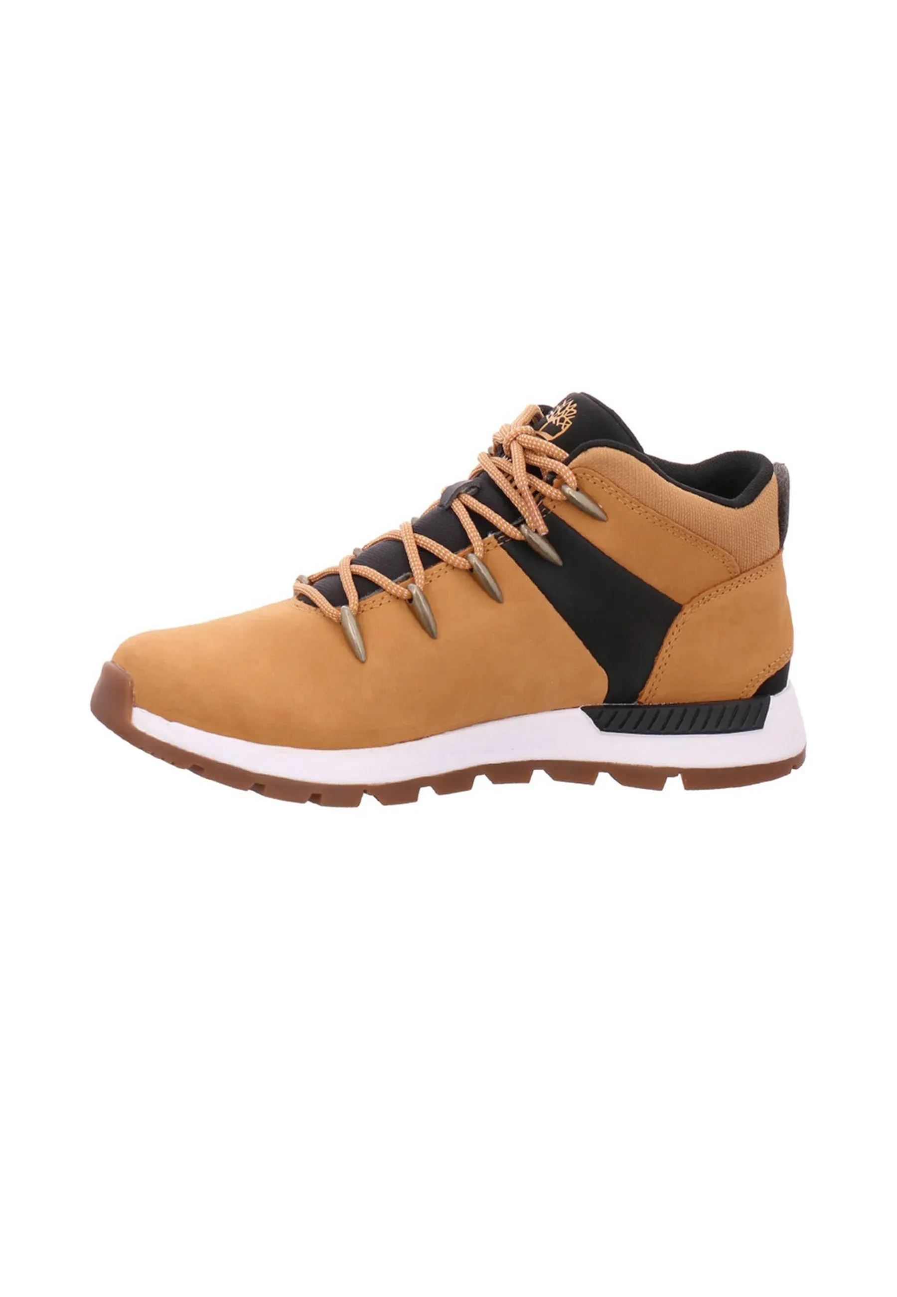 Timberland Stivaletti Stringati Wheat Nubuck W Noir