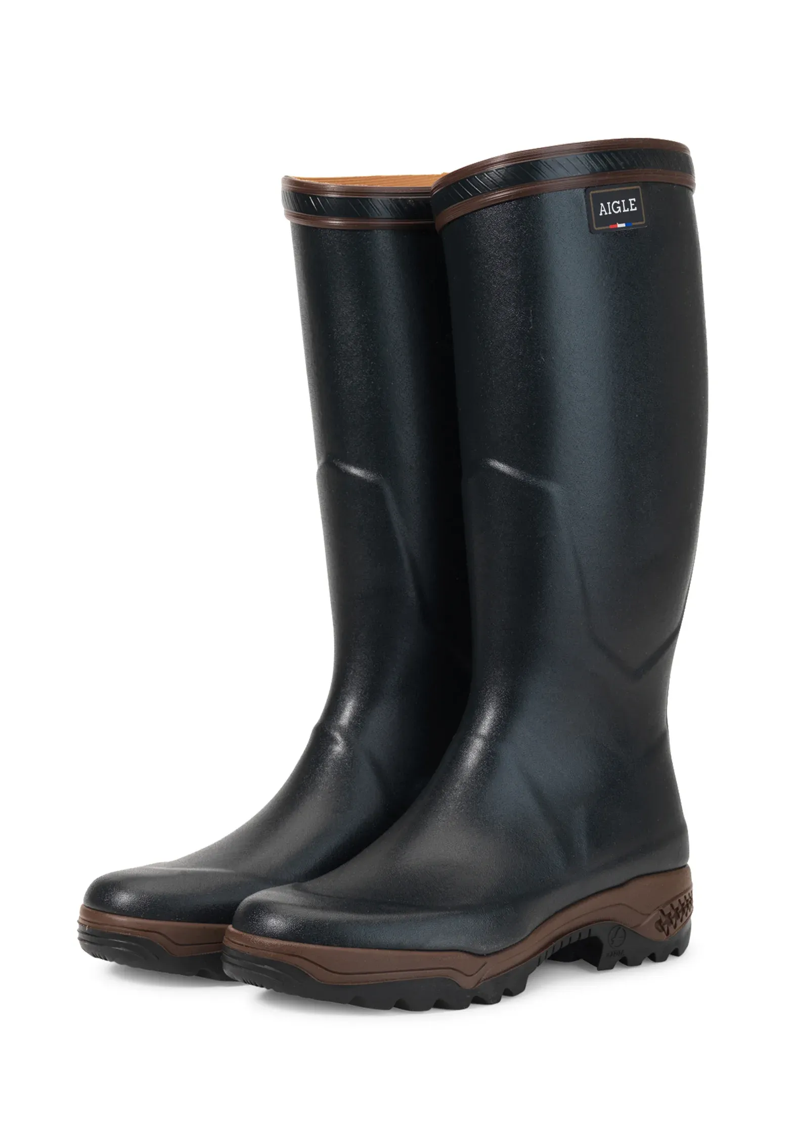 Aigle Parcours Bottes en Caoutchouc Vert
