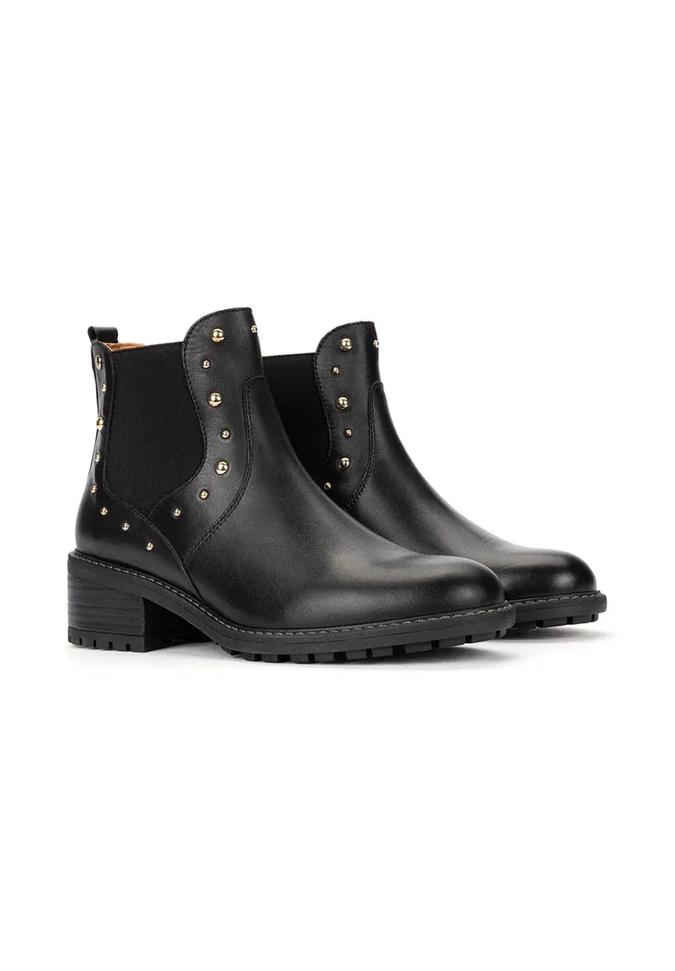 Pikolinos Stivaletti Texani Biker Noir