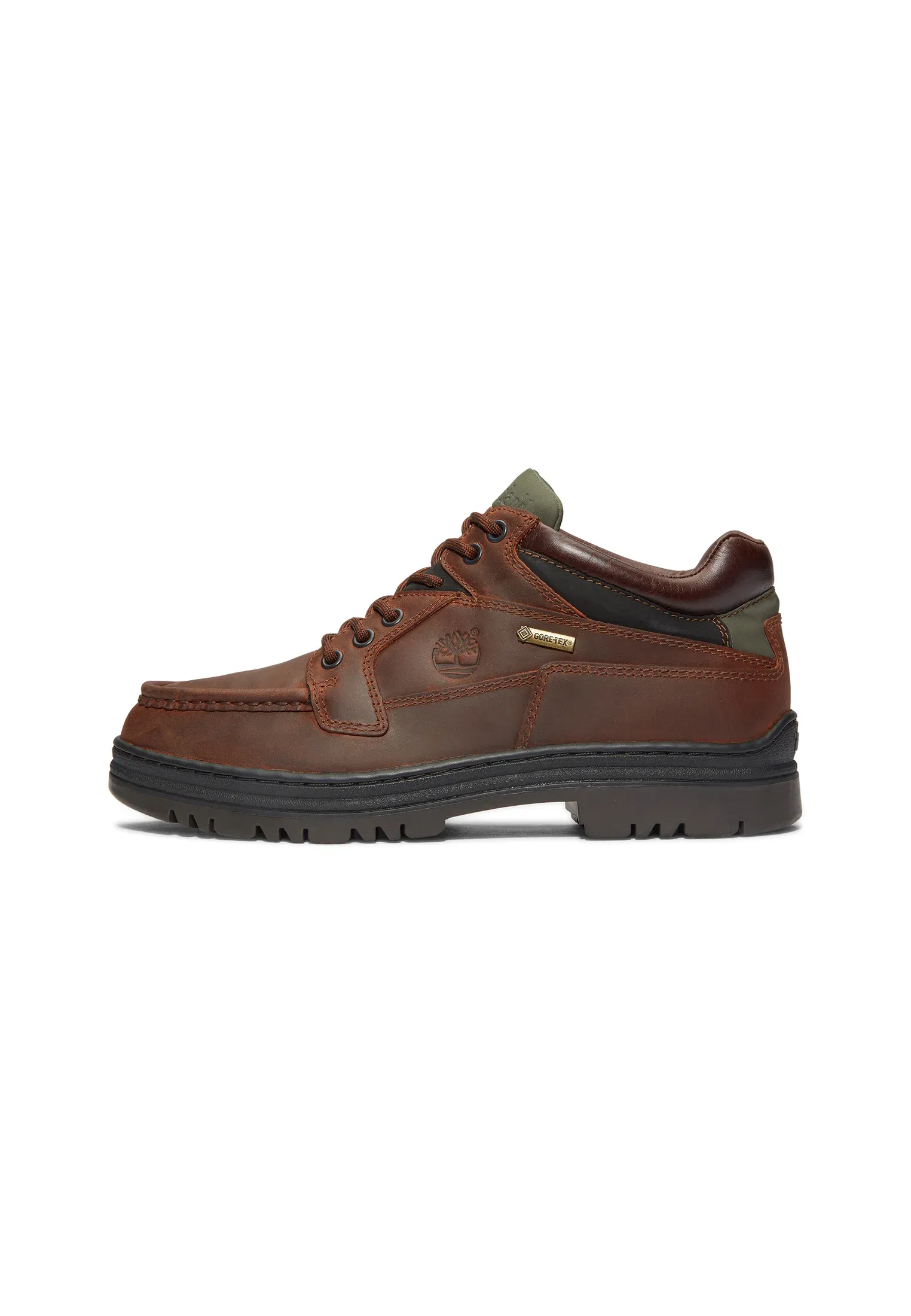 Bottes Timberland à lacets marron