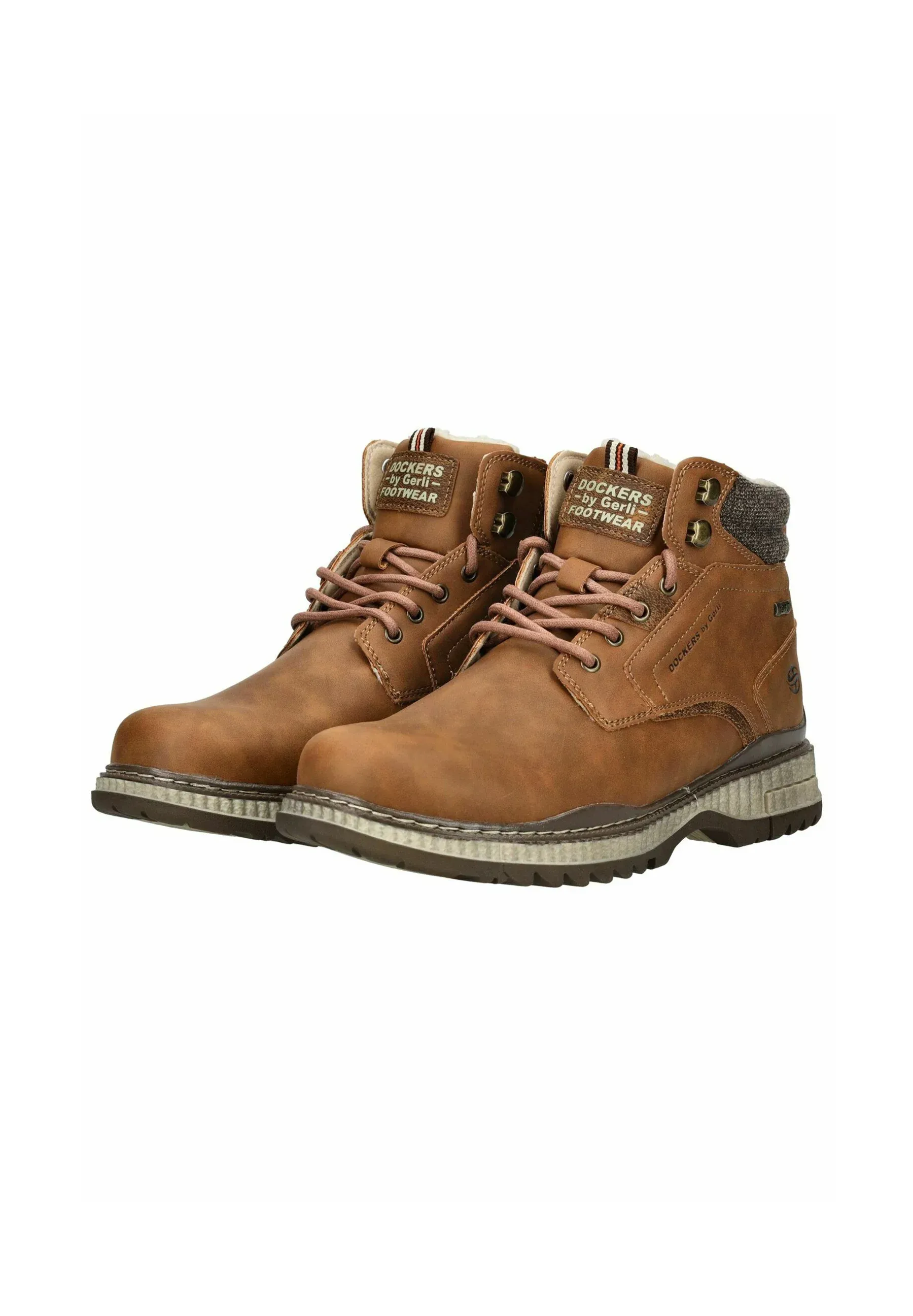 Dockers By Gerli Stivaletti Stringati Cognac