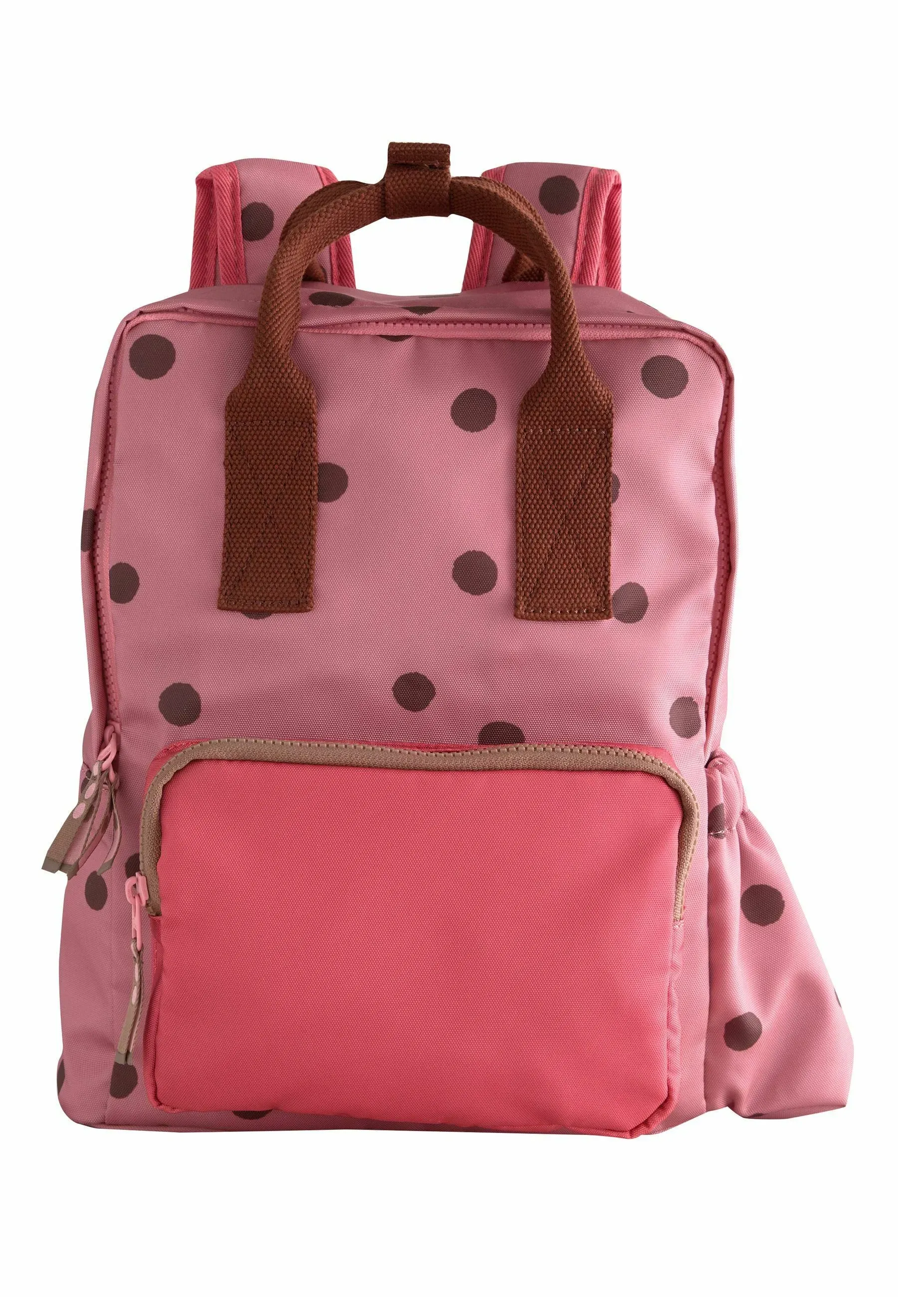 Next Backpack Zaino Rose Chocolat Pois