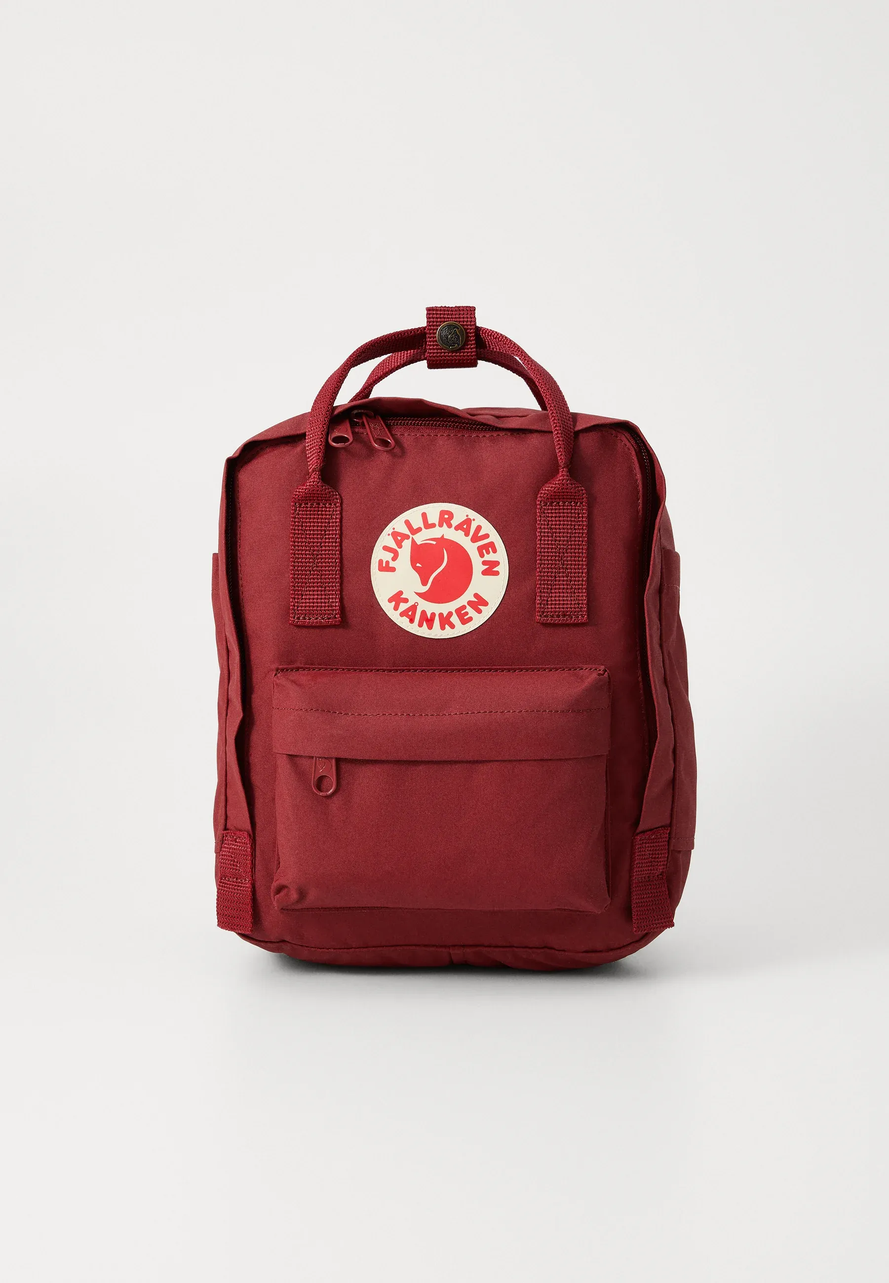 Fjaellraeven Kanken Mini Unisex Sacoche Rouge Bœuf