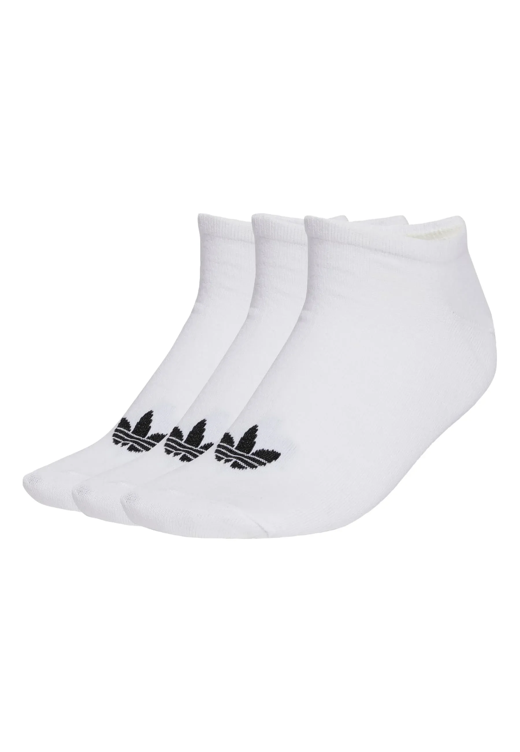 Chaussettes Adidass Originals Liner 3Pièces Unisexe Calze Blanc