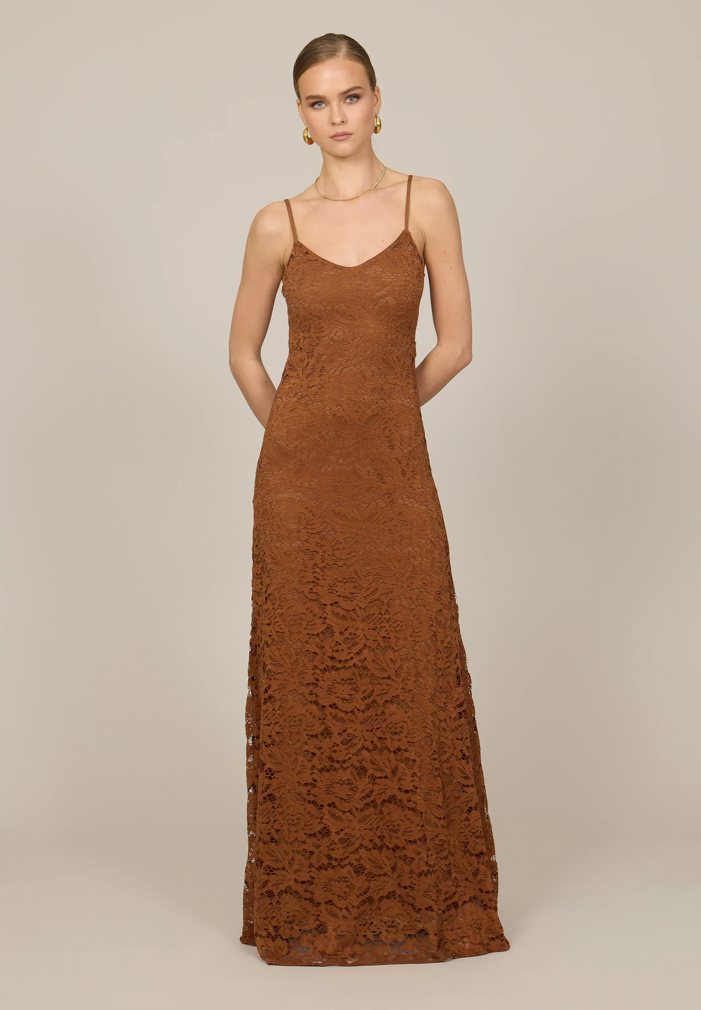 Wal G Sandy Robes pour Occasions Spéciales Bronze Champagne